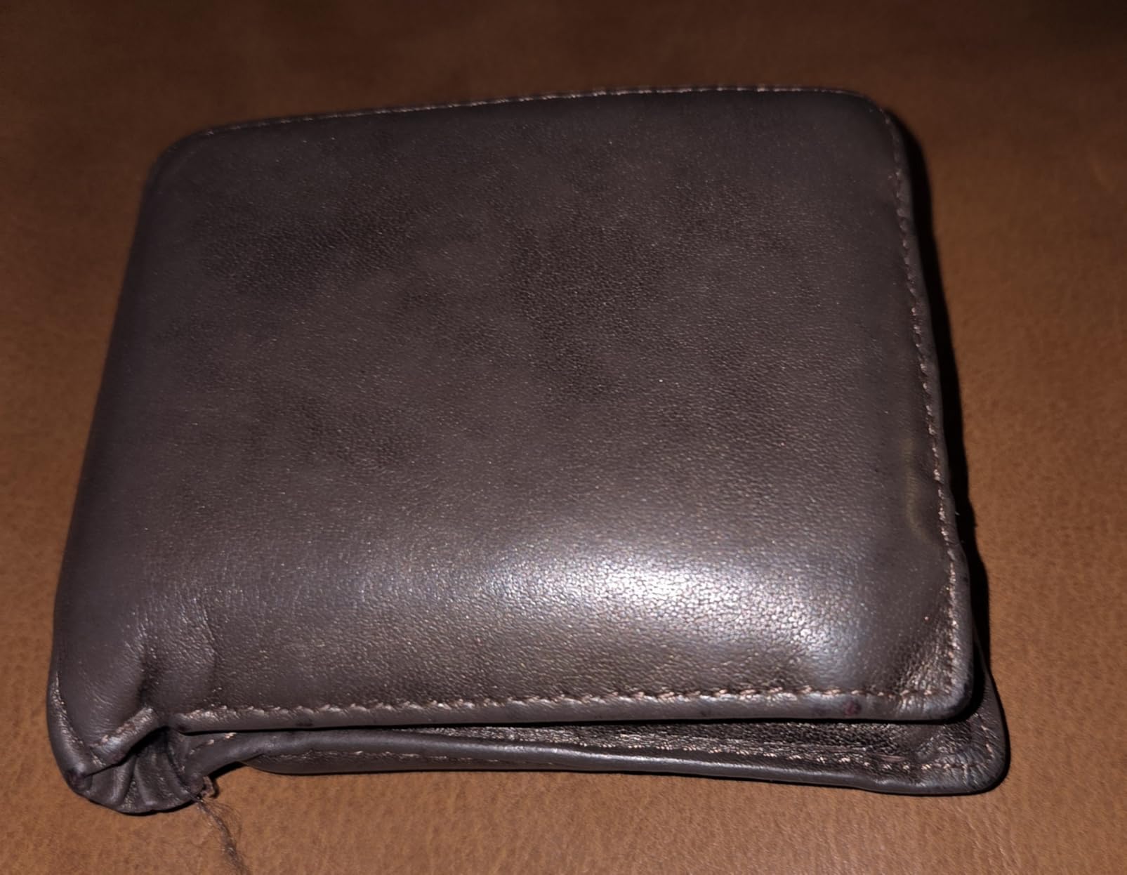 Wallet for Men-Genuine Leather RFID Blocking Bifold Stylish Wallet With 2 ID Window customer photo 1