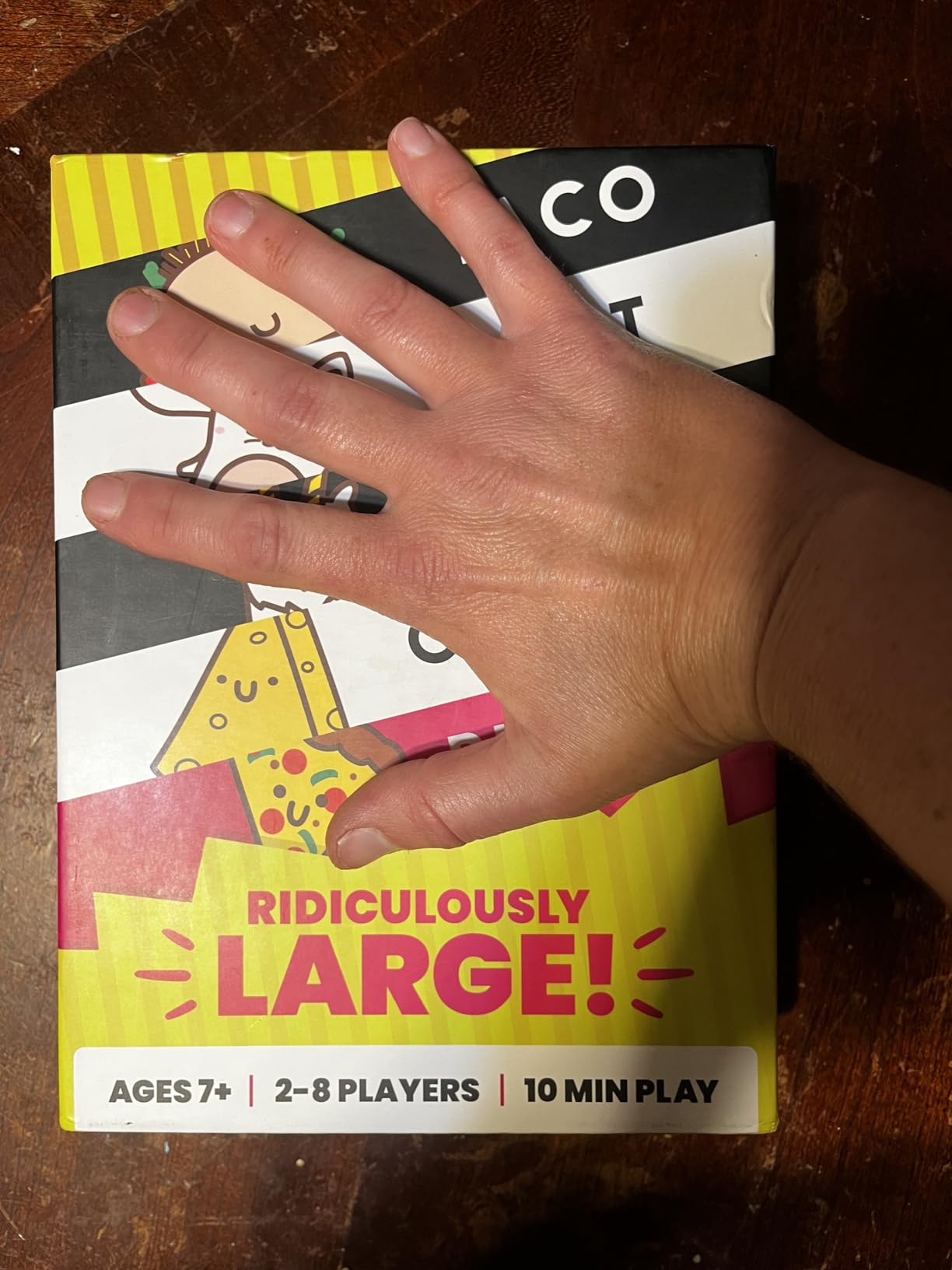 Taco Cat Goat Cheese Pizza Wildly Entertaining Card Game for Family and Group Game Night customer photo 1