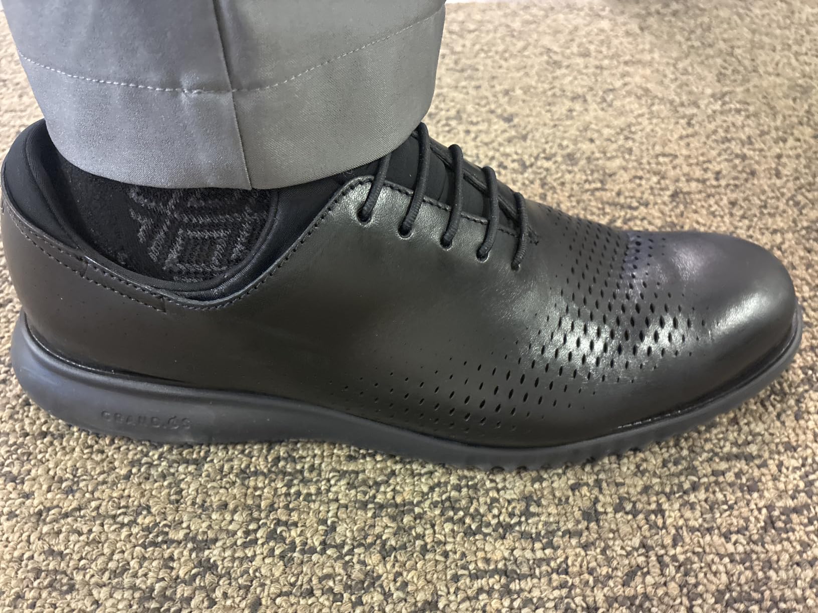 Cole Haan Men's 2.Zerogrand Laser Wingtip Oxfords customer photo 2