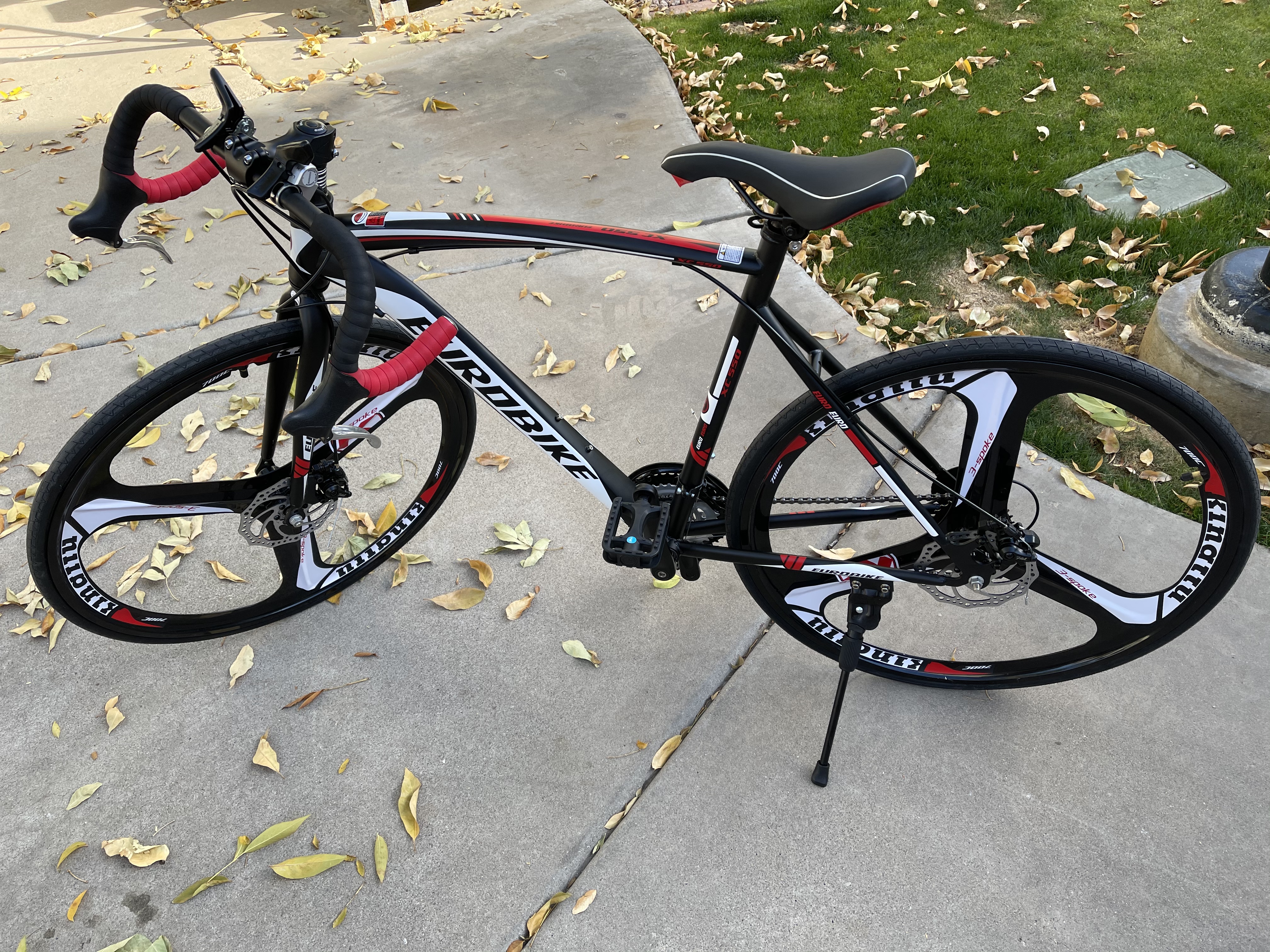 EUROBIKE EURXC550 21 Speed Road Bike 700C Wheels, Dual Disc Brake customer photo 2