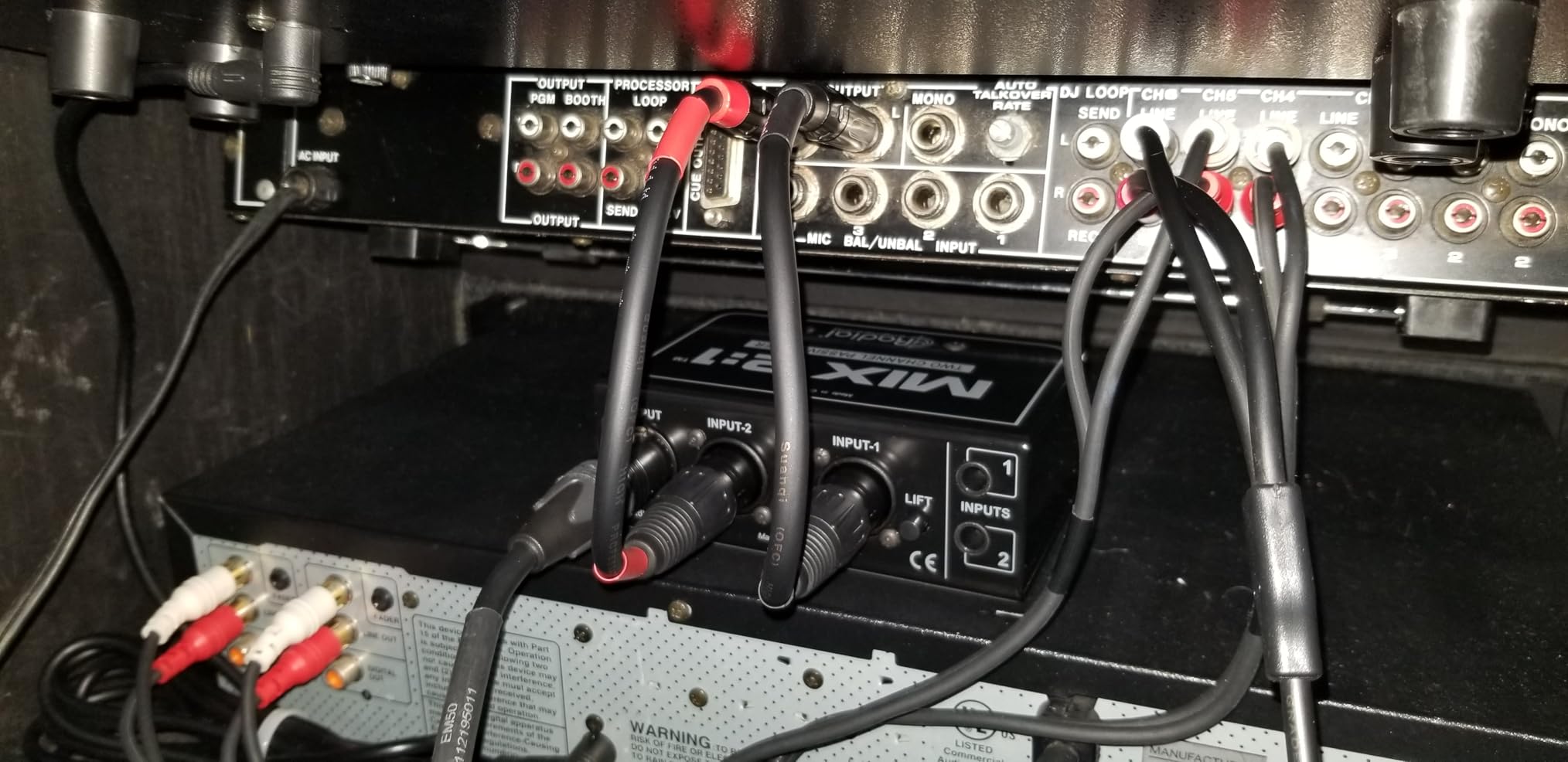 Radial Mix 2:1 2-channel Passive Mixer customer photo 1