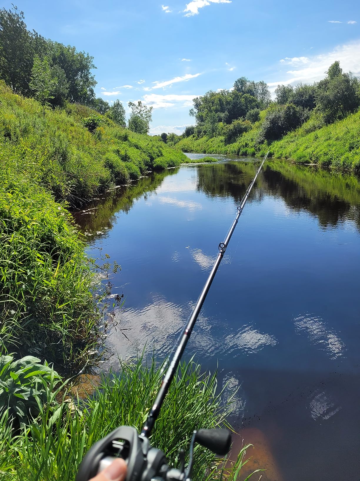 Piscifun Torrent Fishing Rod, IM6 Carbon Baitcaster Rod & Spinning Rod, High Sensitive Lightweight Casting Rod & Spinning Fishing Rod, Zirconium Oxide Rings, 2 Pieces Baitcast Rod & Spin Rod customer photo 1