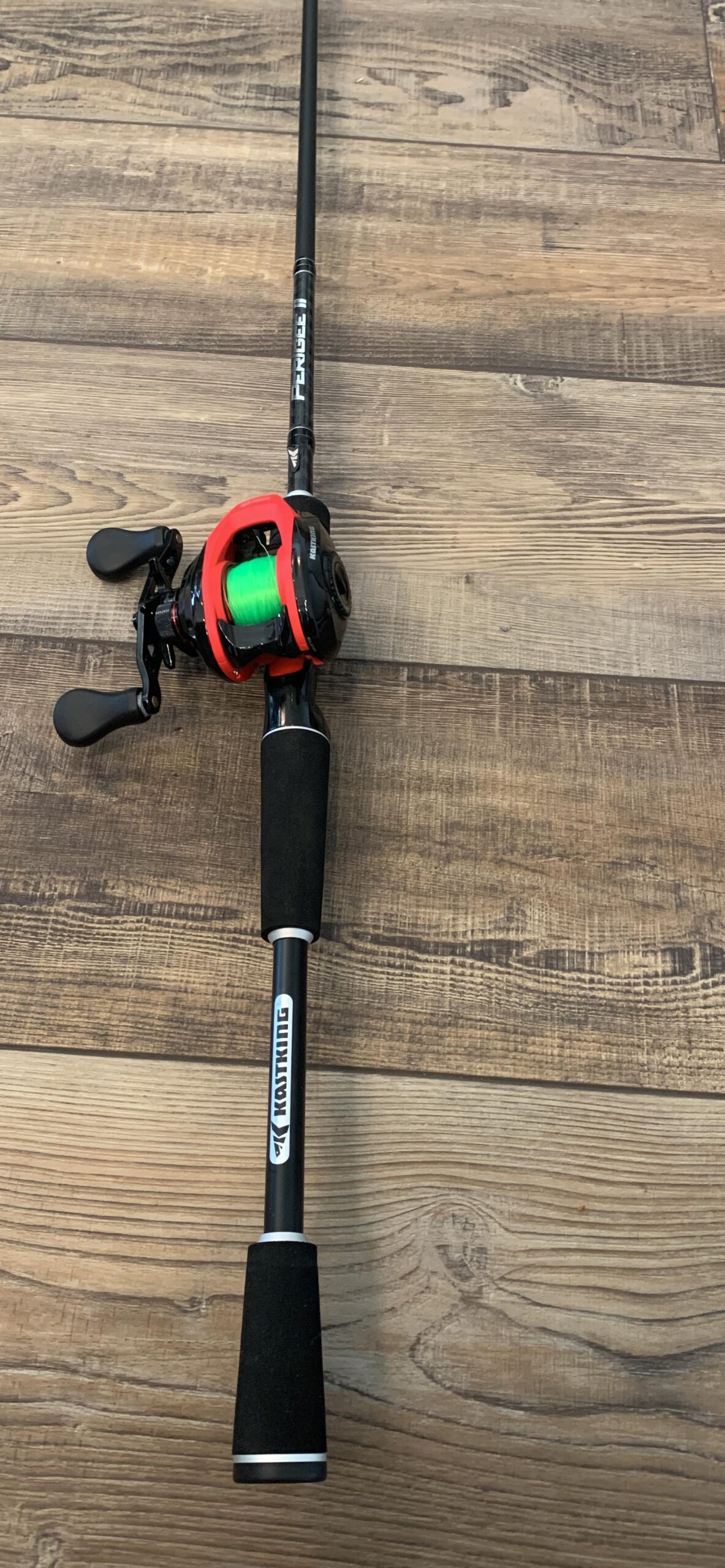 KastKing Perigee II Spinning & Casting Fishing Rods, Fuji O-Ring Line Guides, 24 Ton Carbon Fiber Casting and Spinning Rods - Two Pieces, Twin-Tip Rods customer photo 1