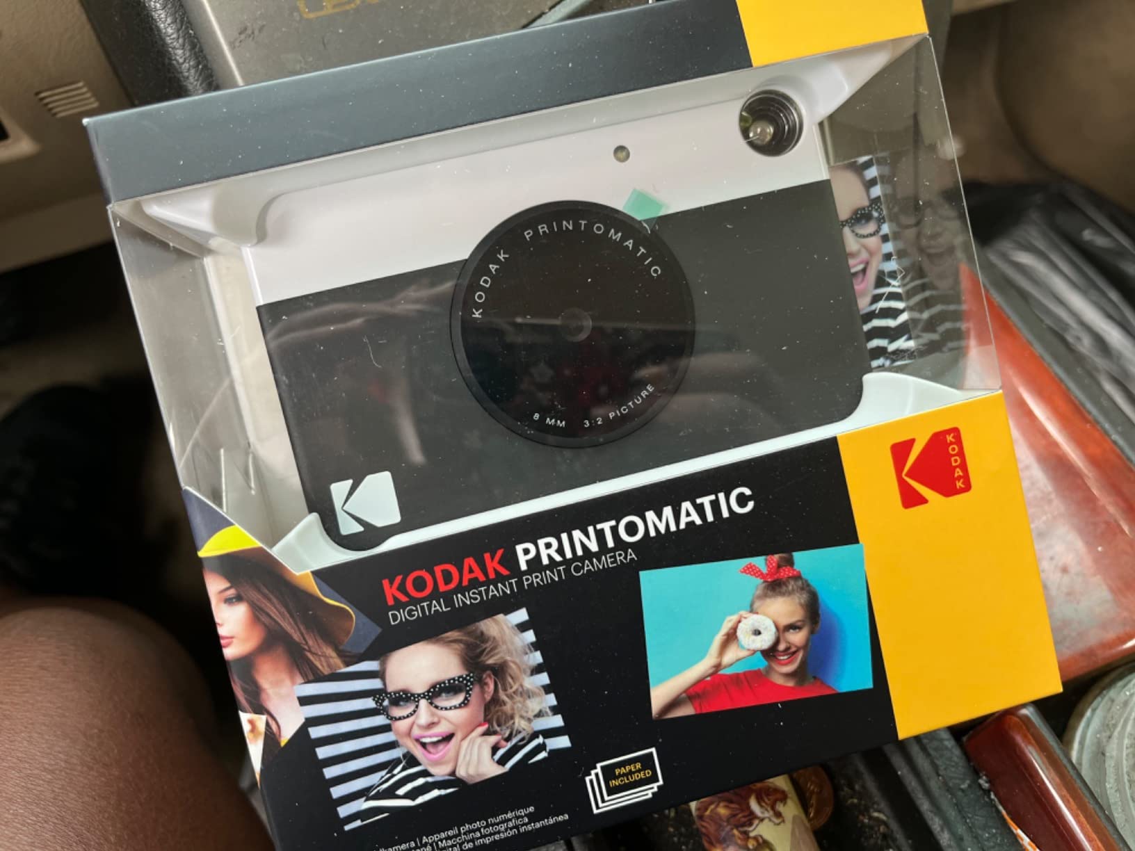 Kodak Printomatic Instant Camera Bundle (Blue) Zink Paper (20 Sheets) - Case - Photo Album - Hanging Frames customer photo 1