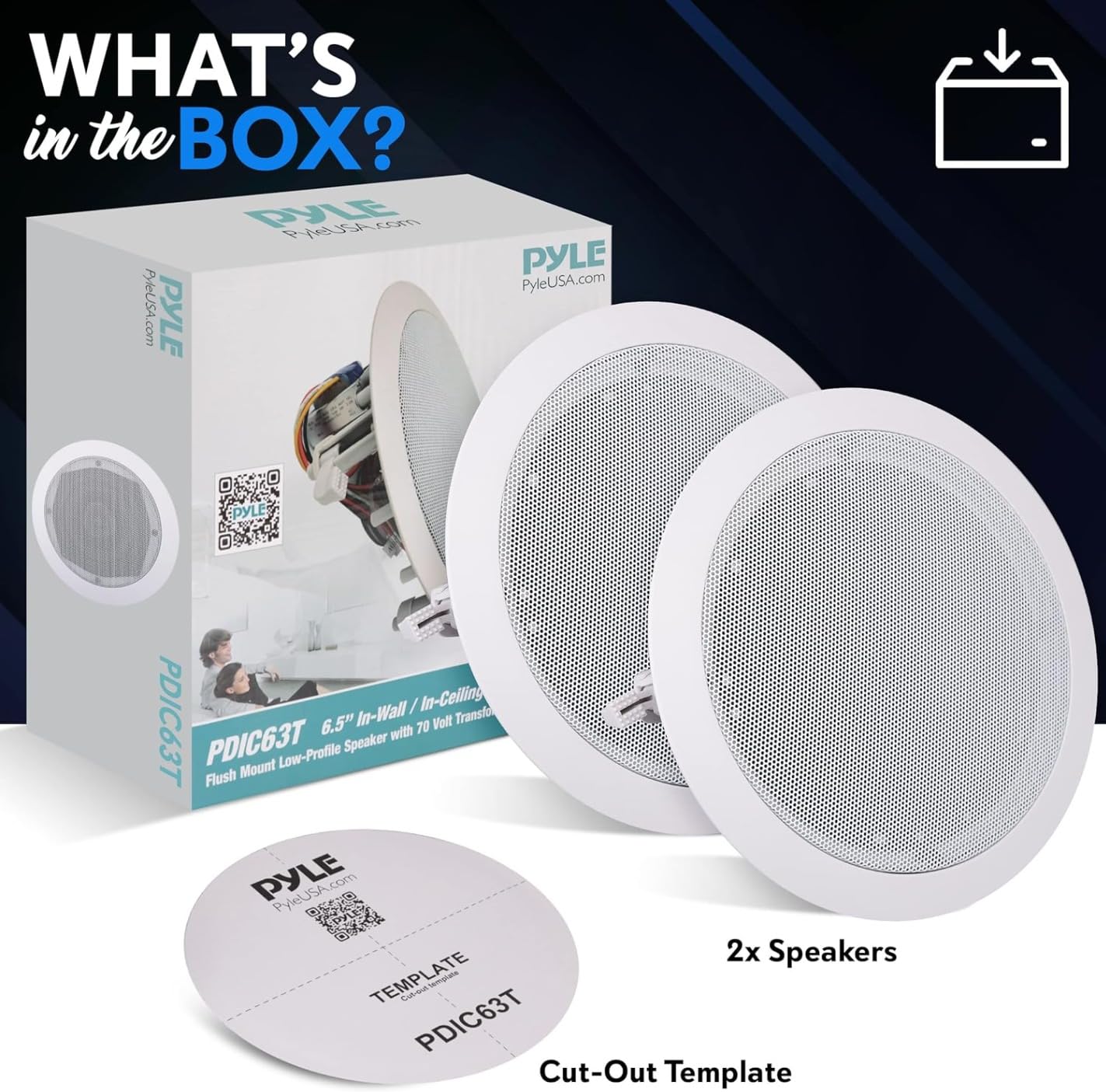 Ceiling Mount Speaker - 8