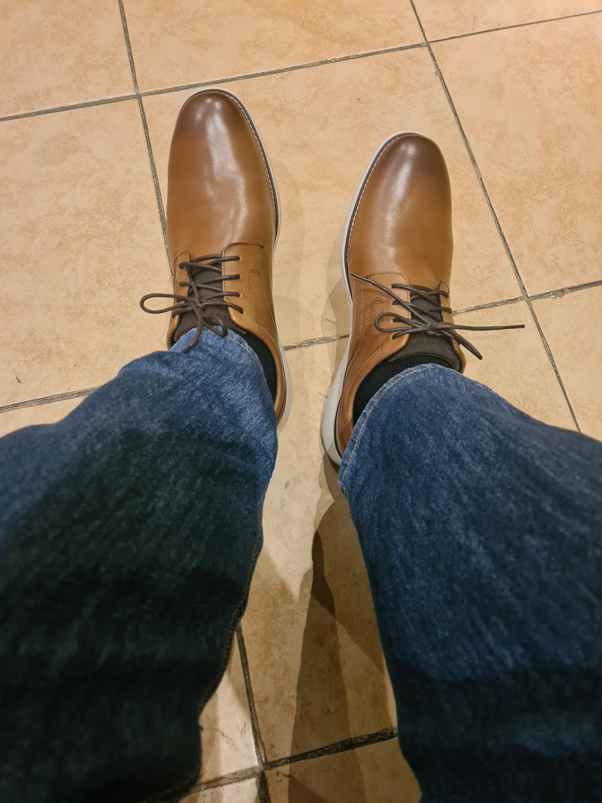 Rockport Men's Garett Plain Toe Oxford customer photo 2