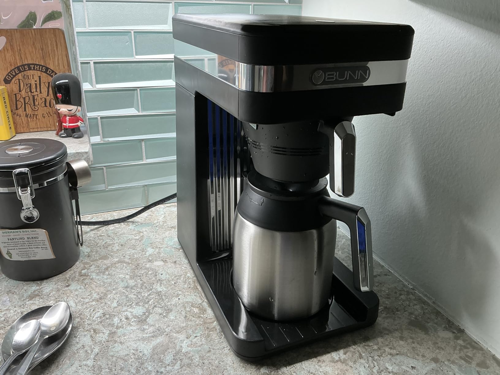 BUNN 55200 CSB3T Speed Brew Platinum Thermal Coffee Maker Stainless Steel, 10-Cup customer photo 1