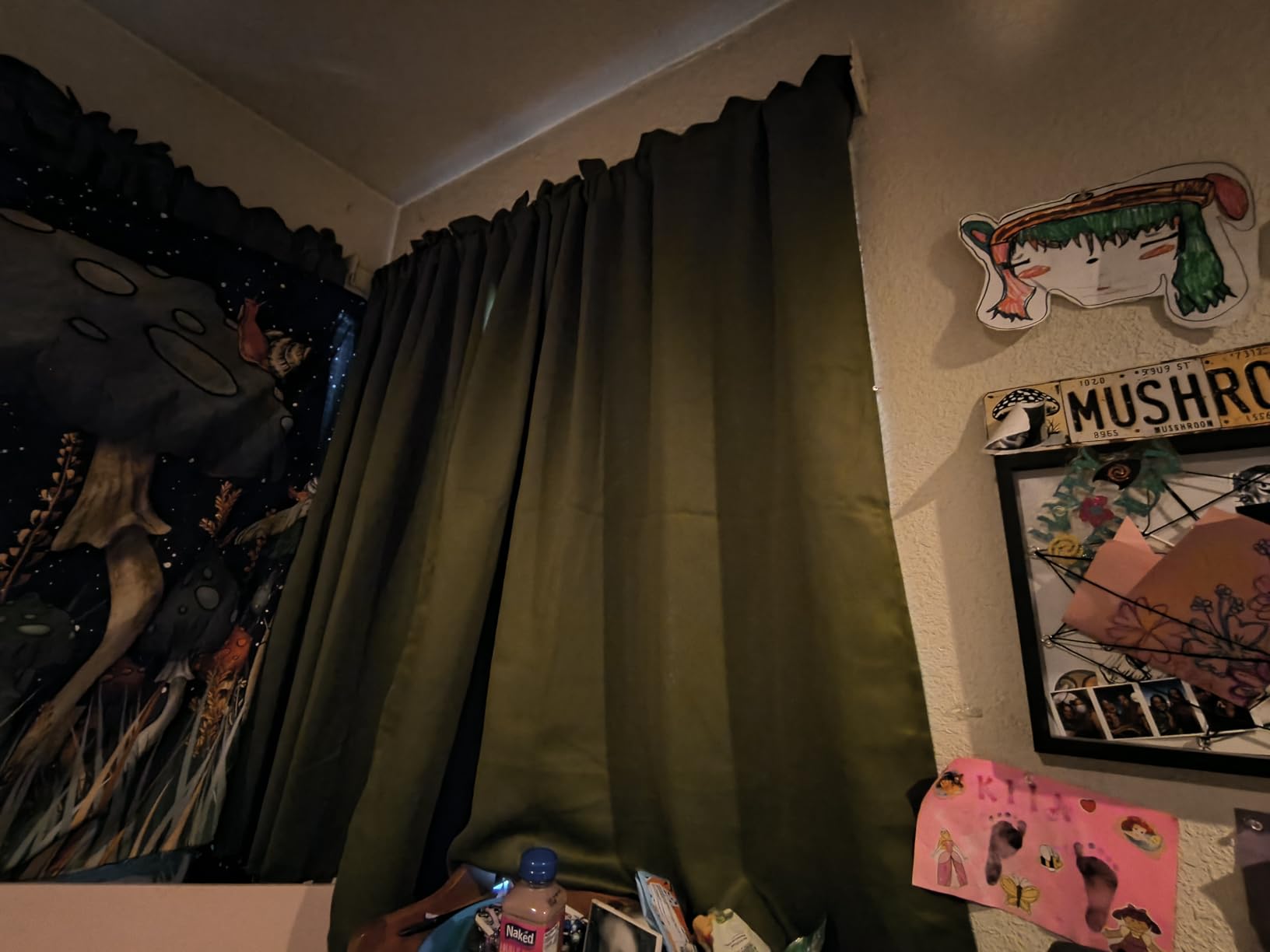 DWCN Blackout Curtains - Thermal Insulated, Energy Saving & Noise Reducing Bedroom and Living Room Curtains, Black, W 42x L 63 Inch, Set of 2 Rod Pocket Curtain Panels customer photo 1