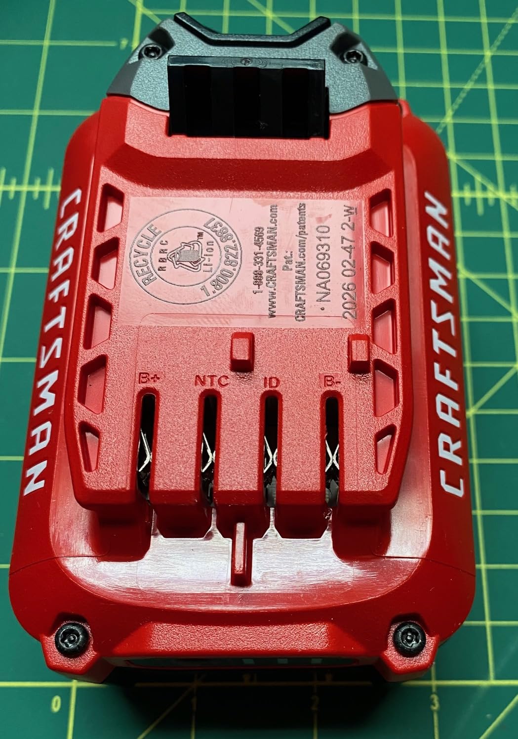 CRAFTSMAN V20 4Ah Lithium Ion Power Tool Battery 2-Pack (CMCB204-2) customer photo 1