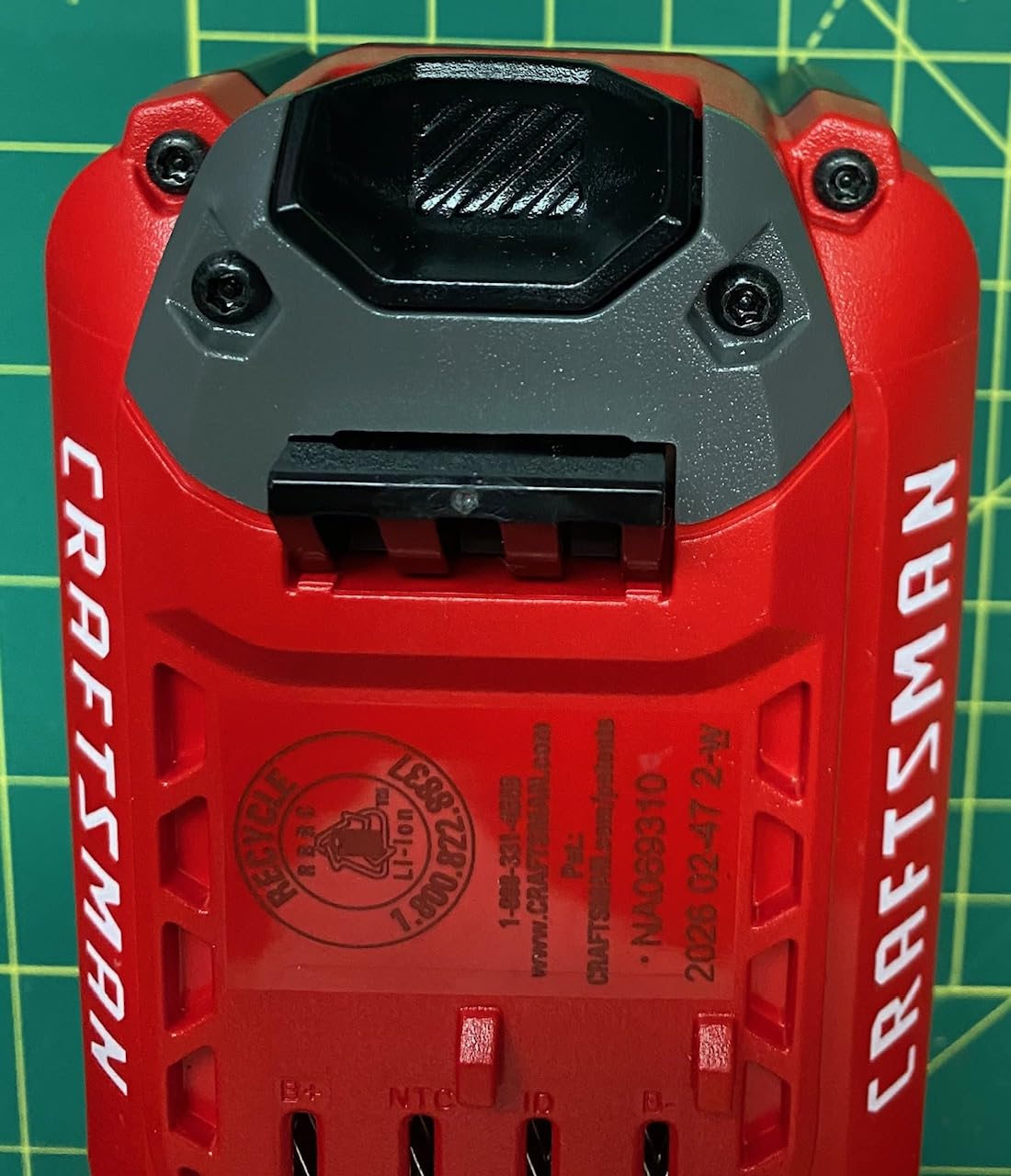 CRAFTSMAN V20 4Ah Lithium Ion Power Tool Battery 2-Pack (CMCB204-2) customer photo 2