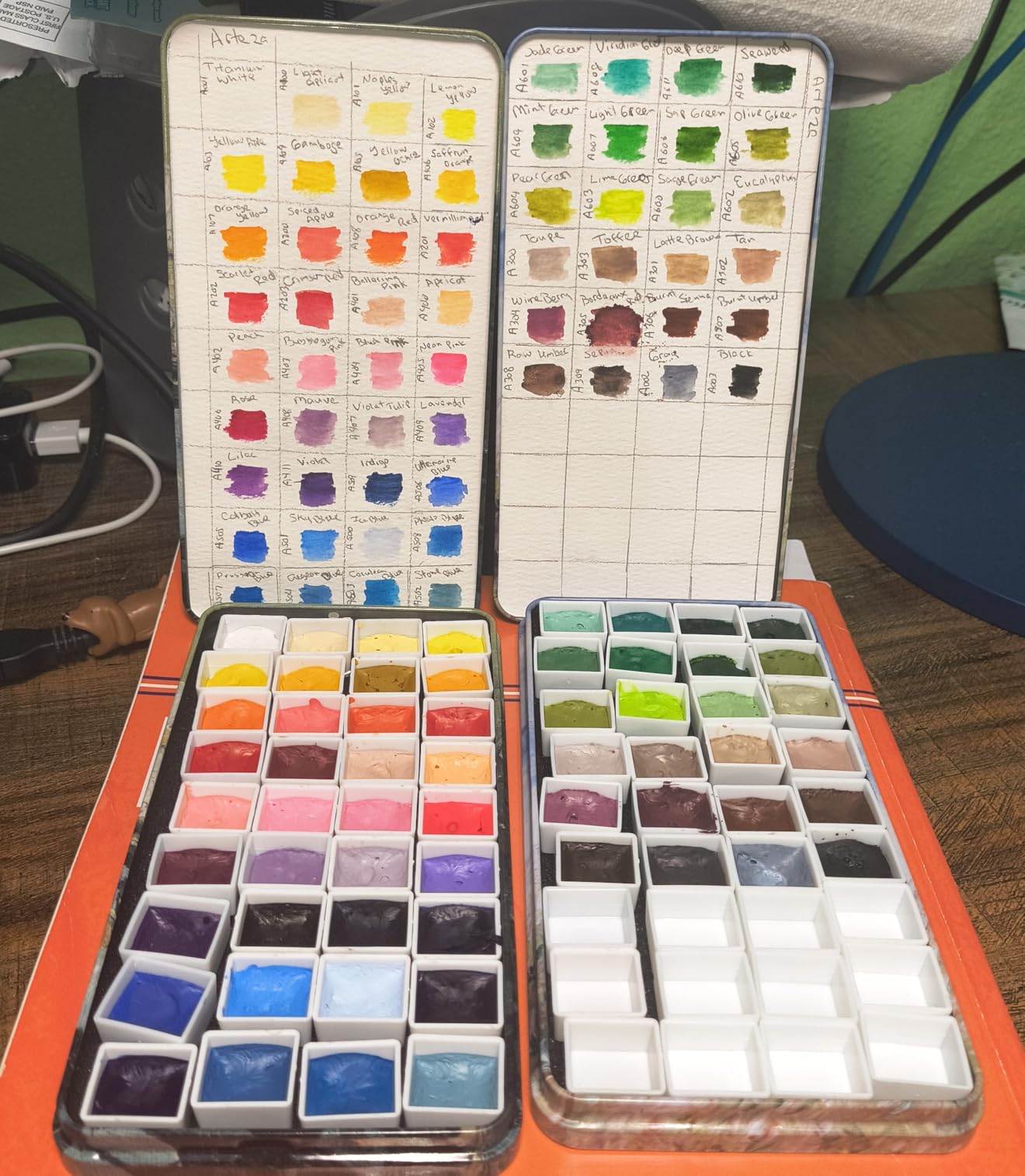 ARTEZA Watercolor Paint Set, 60 Colors in 12 ml Tubes, Highly Pigmented Watercolor Paints for Adults, Artists, Blending, Layering, Washes, Gradients, and Mixed Techniques customer photo 1