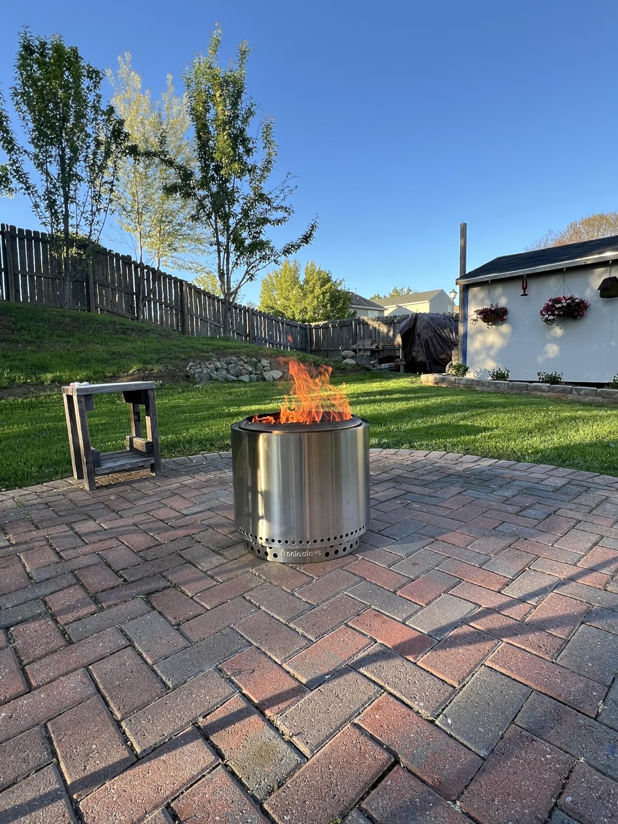 Solo Stove Ranger Stand - Durable 304 Stainless Steel, Heat-Resistant, Portable Elevated Fire Pit Accessory for Safe Use on Decks and Camping - Ideal for Smokeless Fire Pits and Outdoor Fireplaces customer photo 2