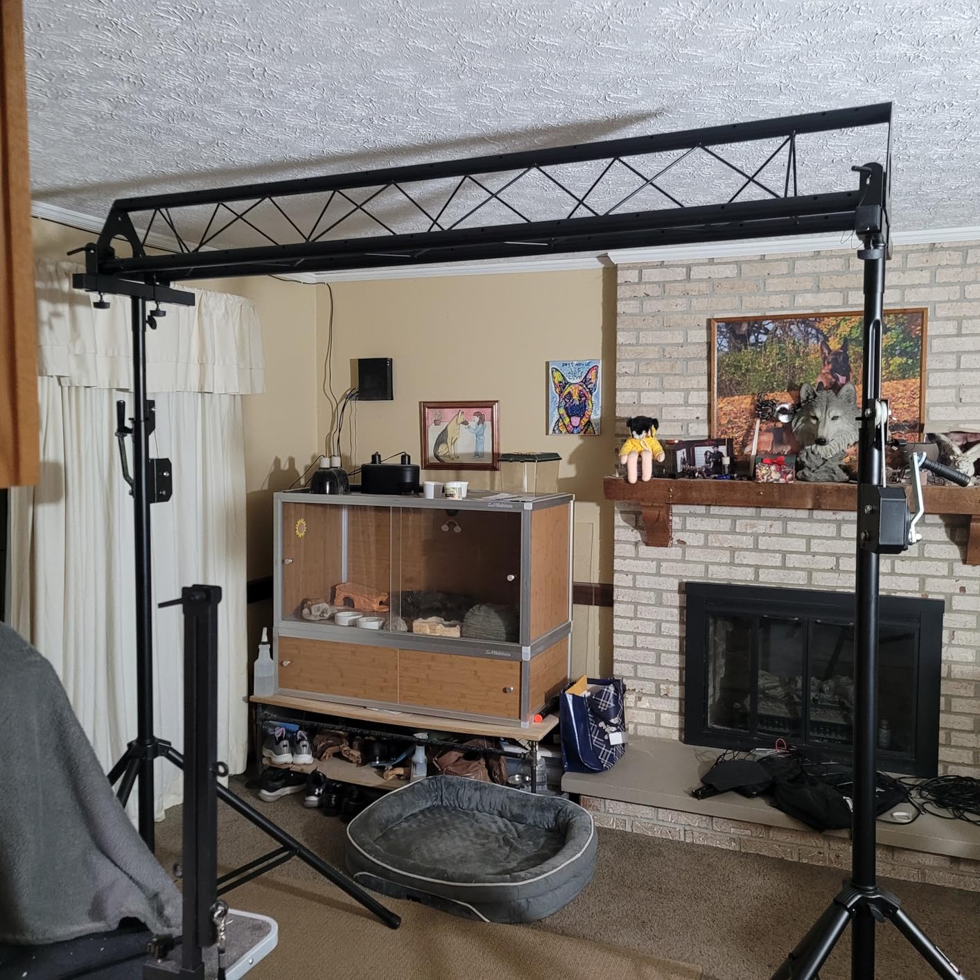 20' ft Wide Crank Triangular Trussing Mobile DJ Lighting Truss System Triangle customer photo 1