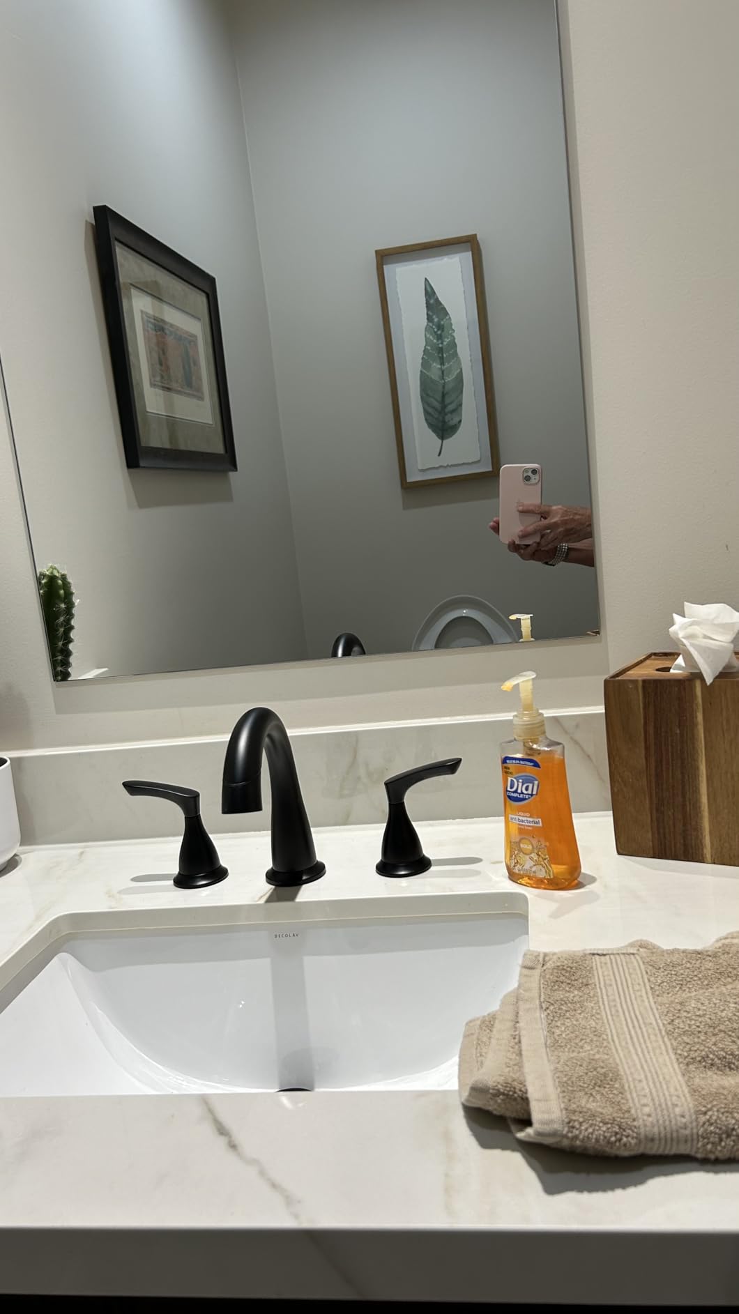 Delta Broadmoor Chrome Bathroom Faucet with Sprayer, 8 Inch 3 Hole Widespread Bathroom Sink Faucet with Pull Out Sprayer, Push-Pop Drain, Chrome 35765LF-PD customer photo 1