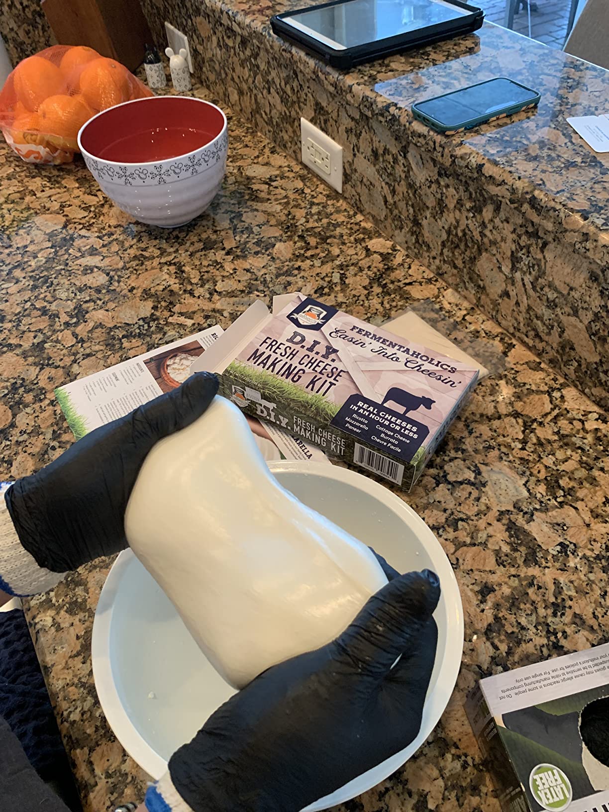 Fermentaholics DIY Fresh Cheese Making Kit - Ricotta, Mozzarella, Burrata, Paneer, Cottage Cheese, etc. customer photo 1