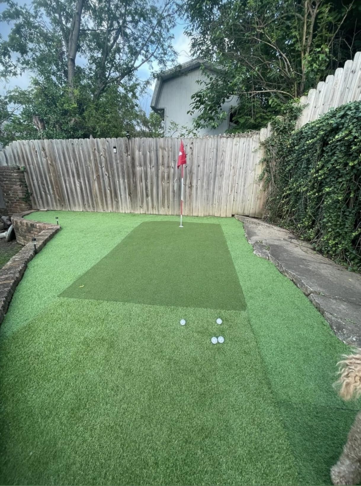 Pro Putting Green Golf Artificial Grass Turf - Indoor Outdoor Golf Training Mat customer photo 2