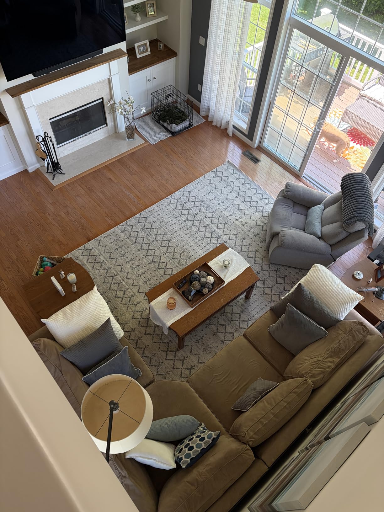 JONATHAN Y Boho Vintage Diamond Cream/Gray Indoor Area Rug 8X10 ft, Moroccan Hype for Living Room, Bedroom, Kitchen, Office, Easy-Cleaning, High Traffic, Pet-Friendly, Non-Shedding (MOH101B-8) customer photo 2