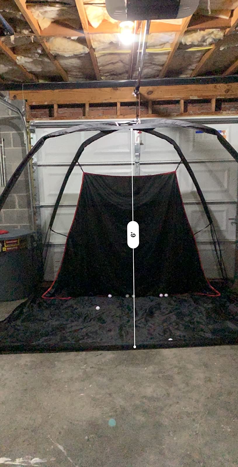 Gagalileo Golf Hitting Net Backyard Driving: 10x7FT Professional Backstop with Silent Velvet Target Portable Practice for Men Dad Complete Sport Set Gift customer photo 2