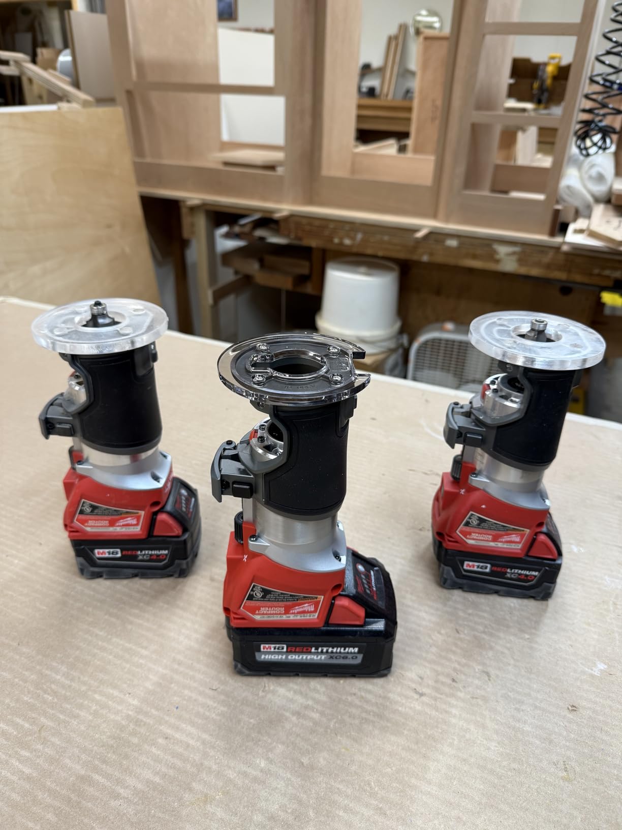 Milwaukee's Cordless Compact Router, 18.0 Voltage customer photo 2