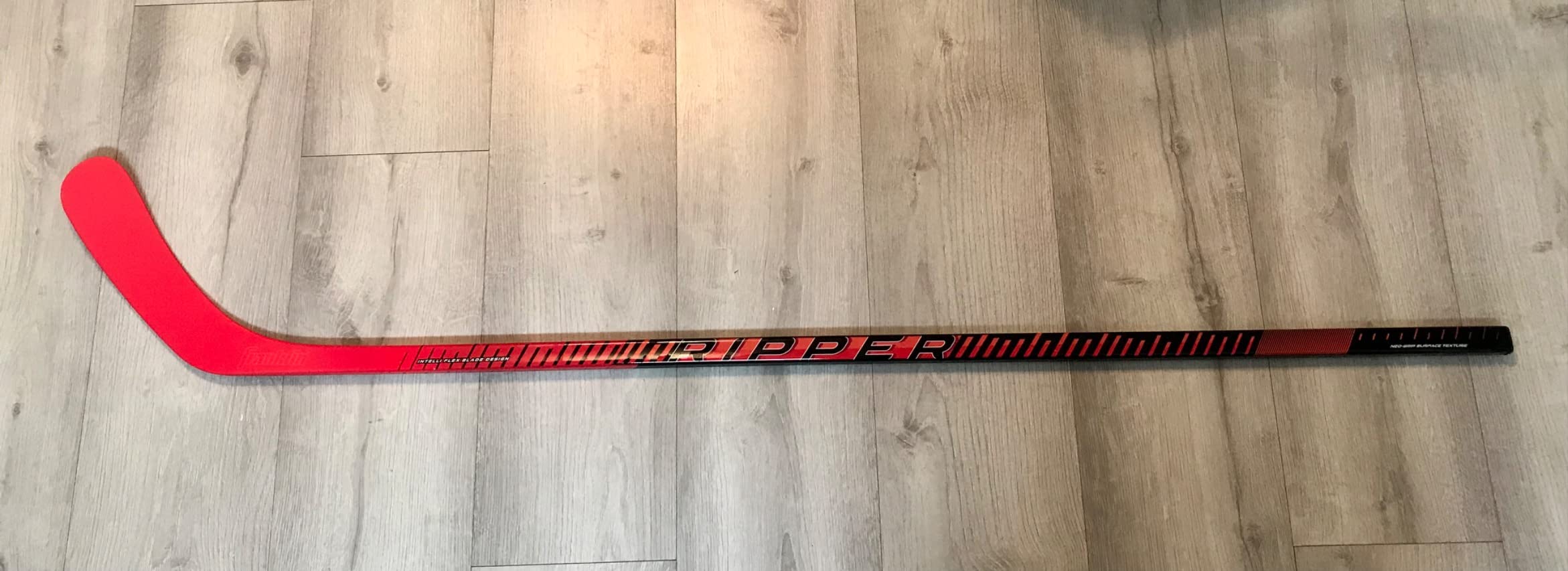 Franklin Sports Kids Ice Hockey Sticks - Ripper Junior + Youth Composite - 50-Flex - Textured Grip - 55 + 42 customer photo 1