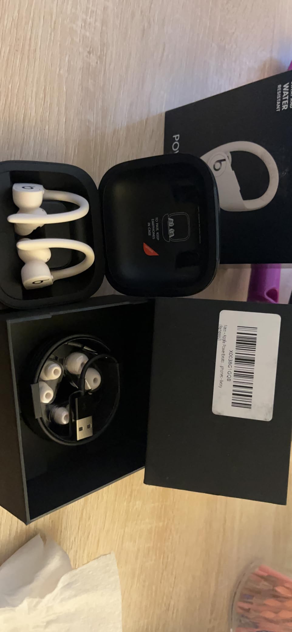 Apple Powerbeats Pro Totally Wireless & High-Performance Bluetooth Earphone, Ivory (Renewed) customer photo 2