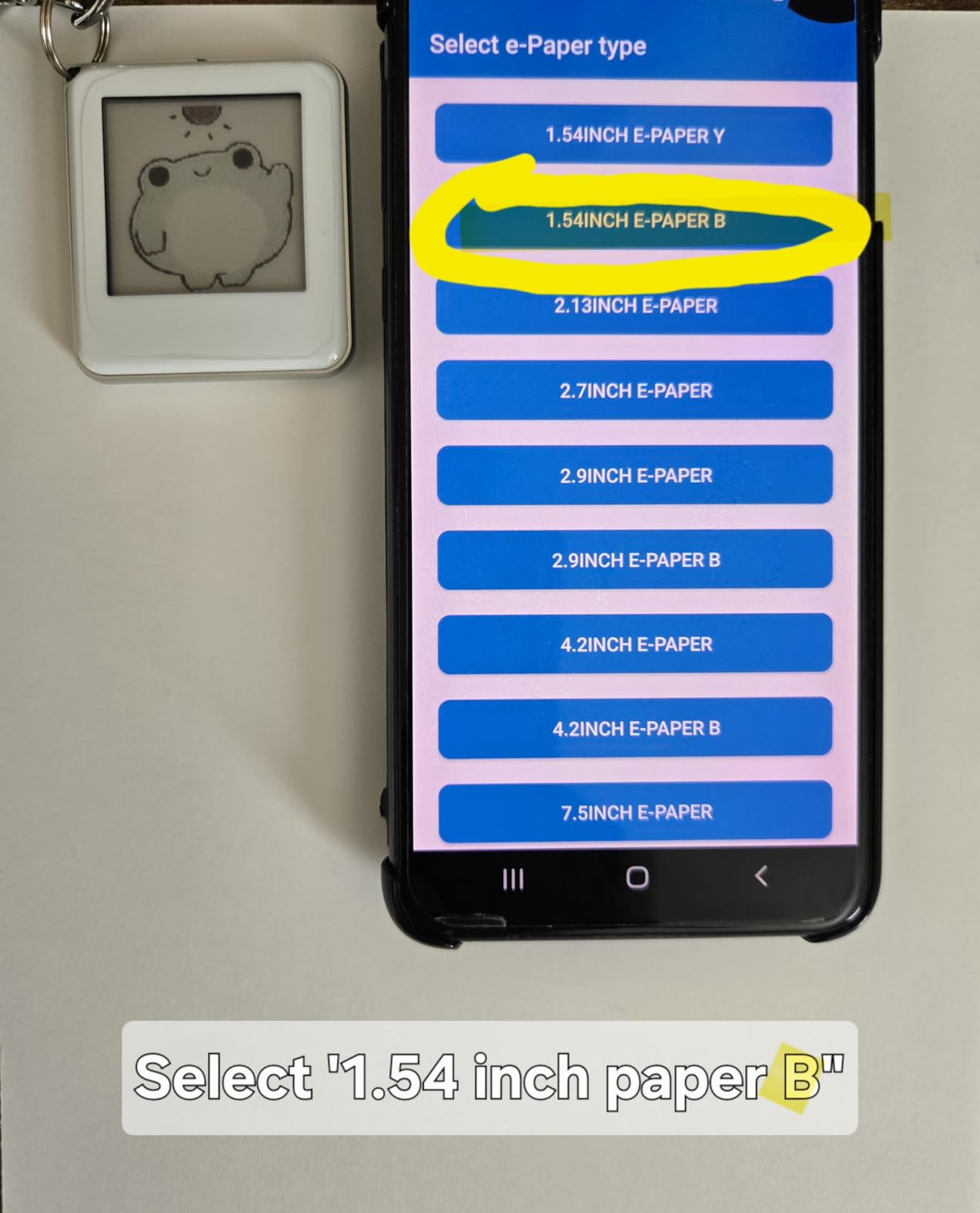 Waveshare 1.54inch NFC-Powered e-Paper No Battery Wireless Powering and Data Transfer (White Case) customer photo 1