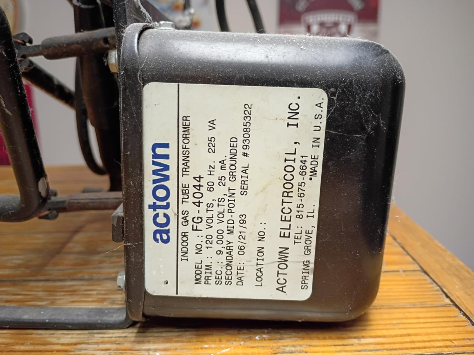 UL 6.5KV Neon Sign Transformer for Neon Signs Light Power Supply 120V AC 50/60HZ customer photo 2