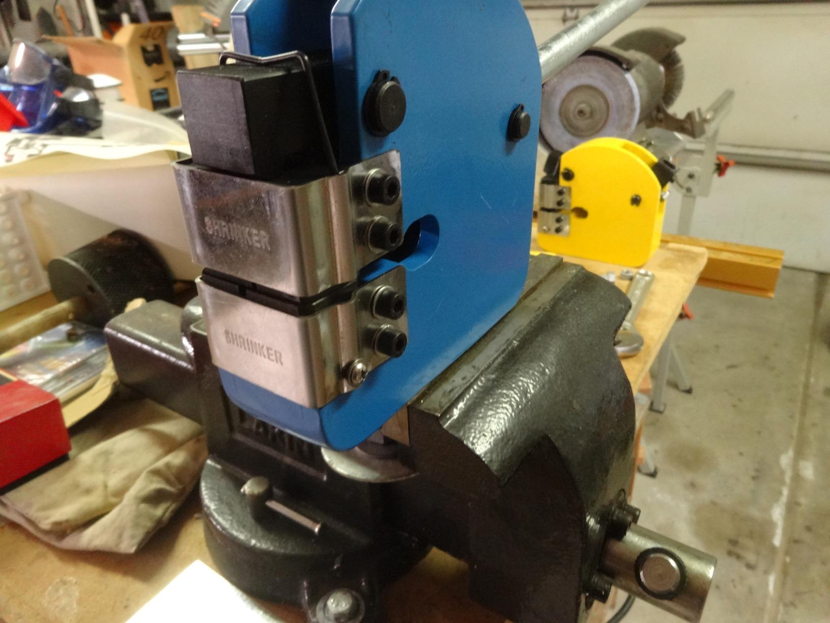 KF5005 Metal Shrinker and Stretcher Combo Pack with 2.5 inch /63mm Throat Capacity Shrinker Machine Stretcher Machine Metal Forming Machine customer photo 2