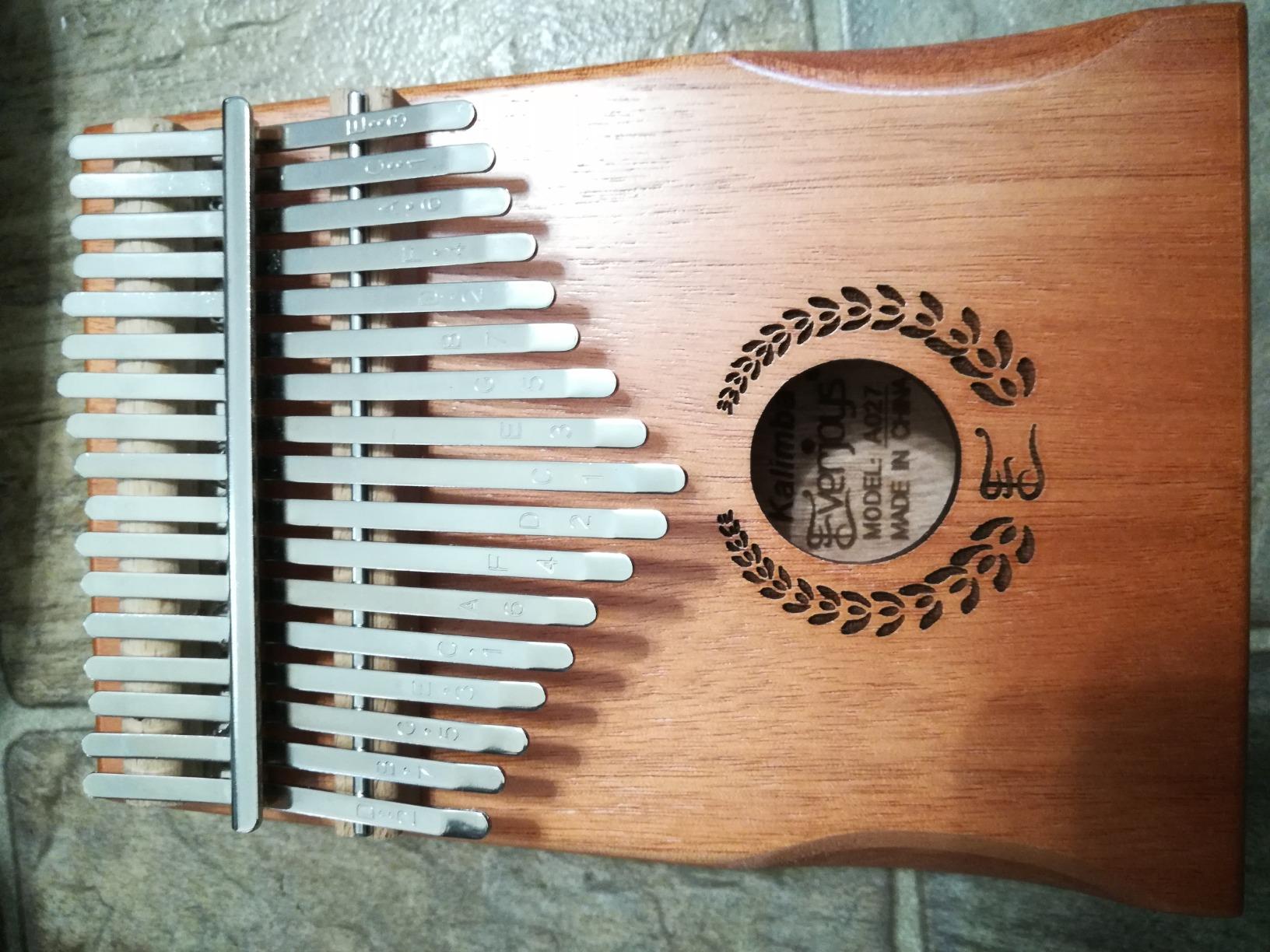 Everjoys Kalimba Thumb Piano 17 Keys, Professional Musical Instrument Finger Piano Marimbas with Portable Soft Cloth Bag, Fast to Learn Songbook, Tuning Hammer, All in One Kit customer photo 2