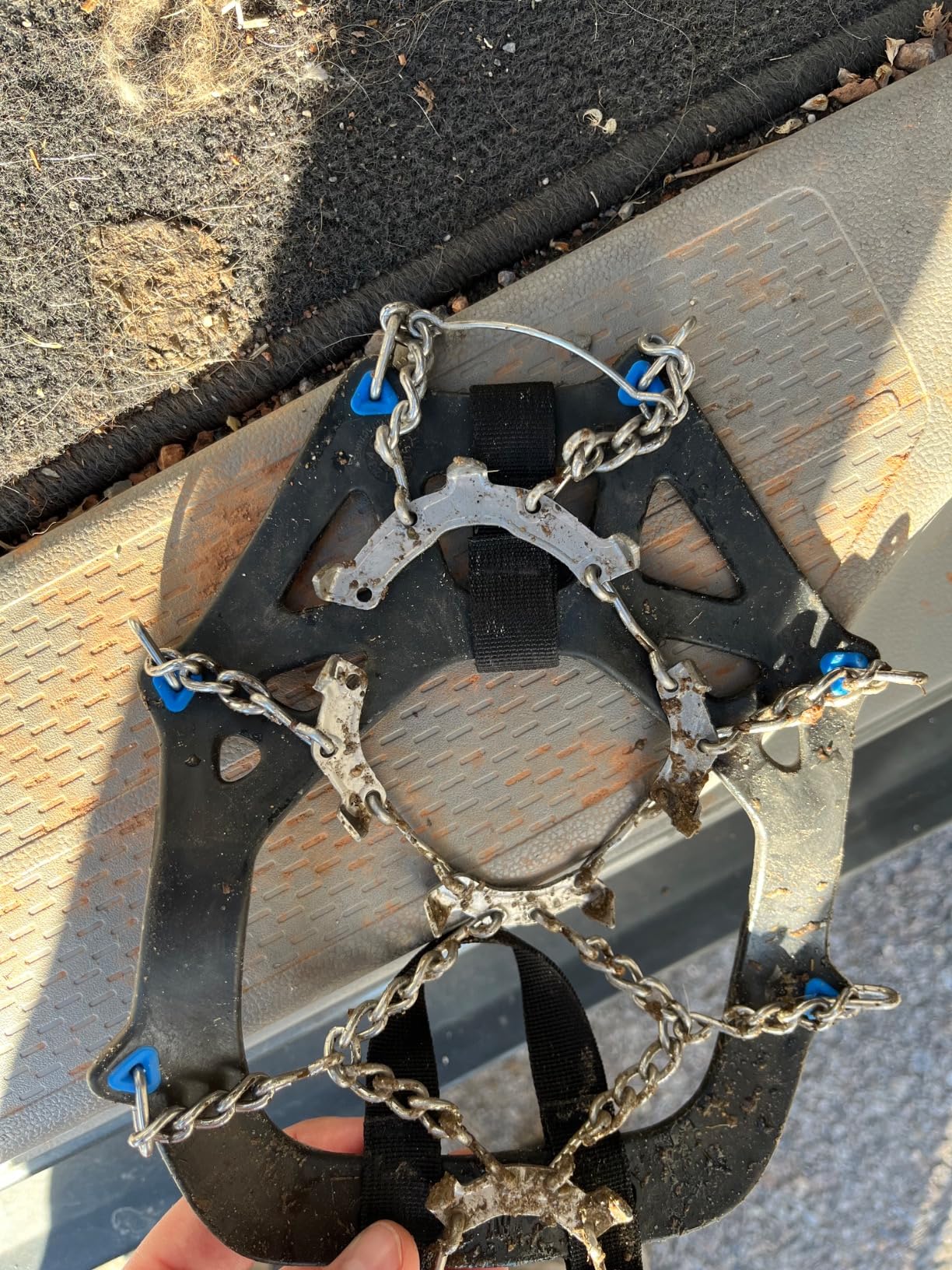 BLACK DIAMOND Access Spike Traction Device | Stainless Steel Spikes | Secure Fit | Reliable Grip for Winter Hiking & Trail Running customer photo 1