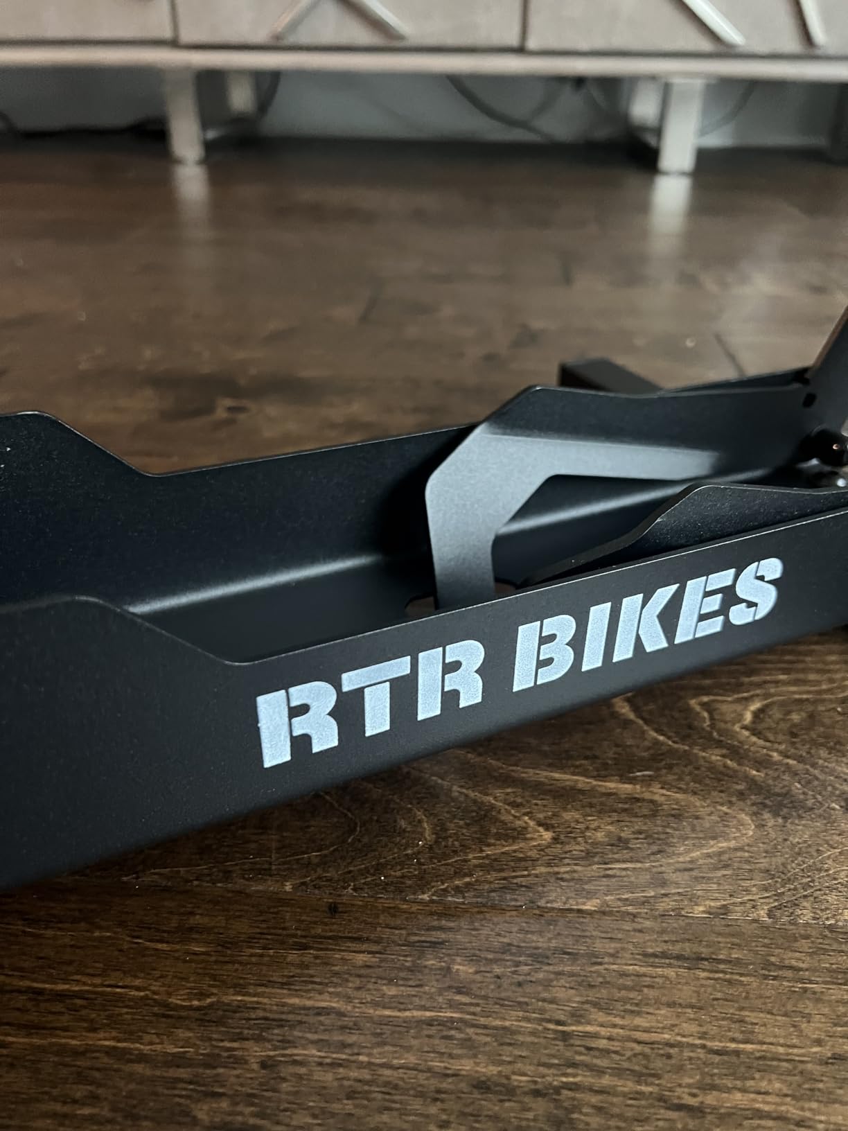 RTR BIKES Brutus Professional Bike Floor Stand - Heavy Duty Steel Rack for E-Bikes & MTB up to 66 lbs (30kg) - Fits 26-29