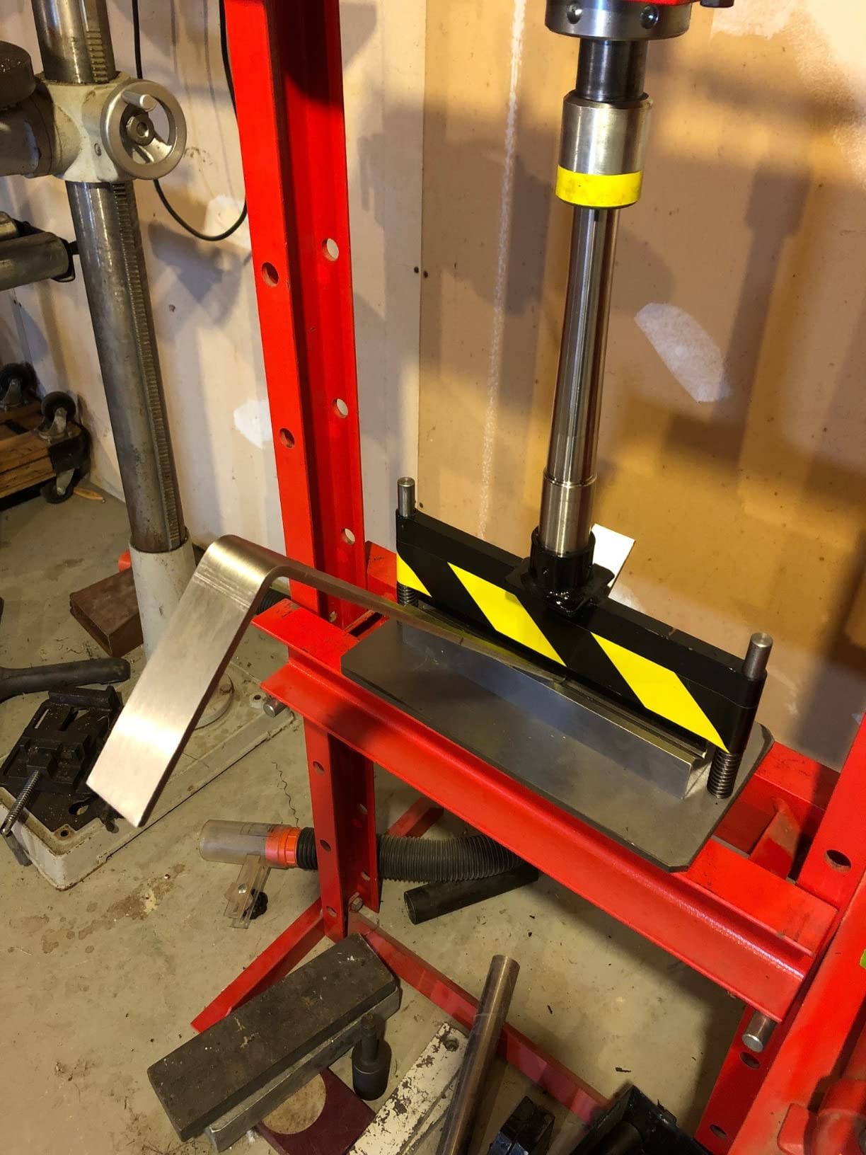 Shop Press Brake Attachment [Bends Material up to 12 in. Long & 3/8 in. Thick] customer photo 1