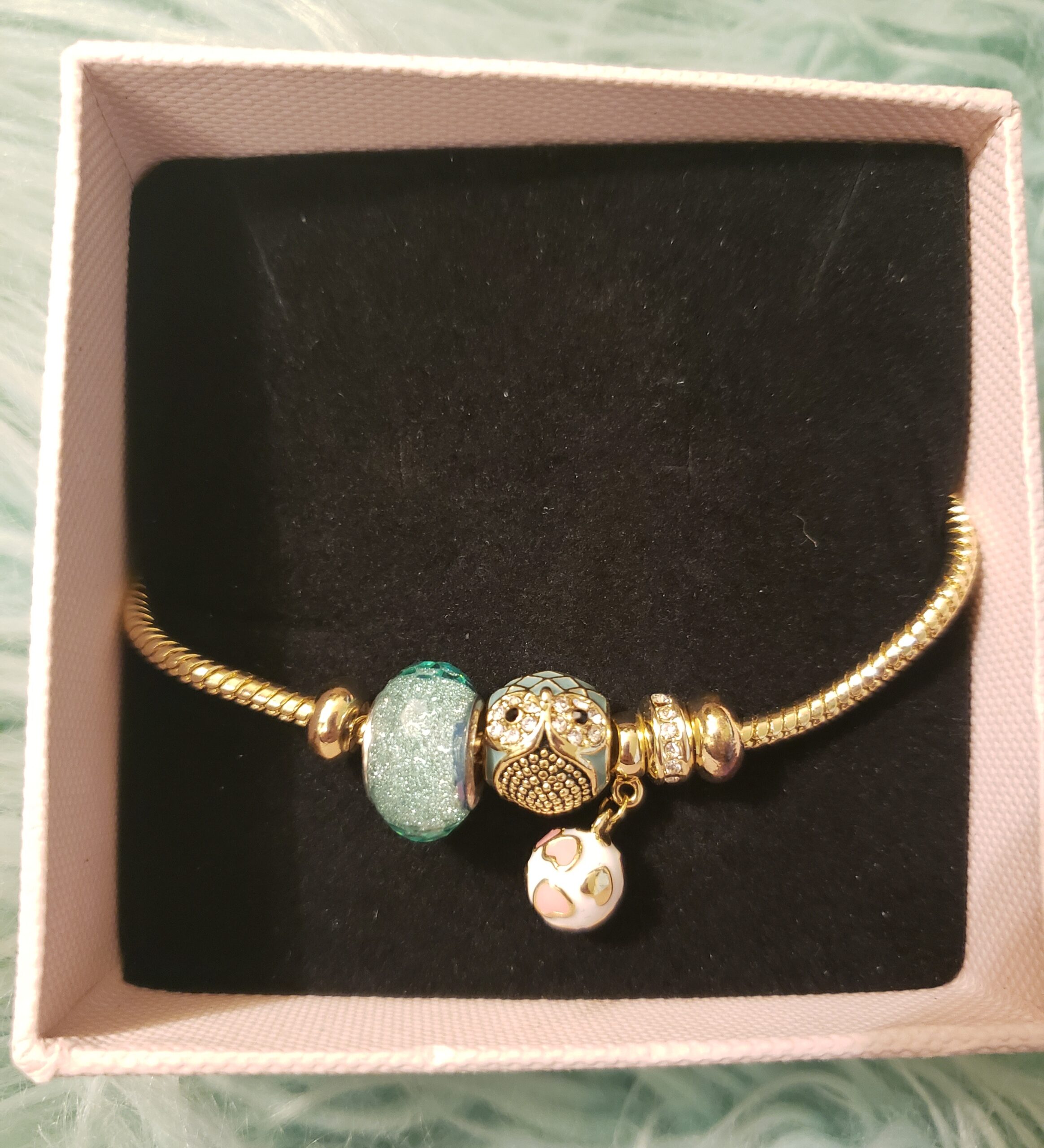 14K Gold Plated Charm Bracelet for Women, Women's Charm Symbol Bracelets, Gifts for Mother's Day, Mom, Her, Wife customer photo 2