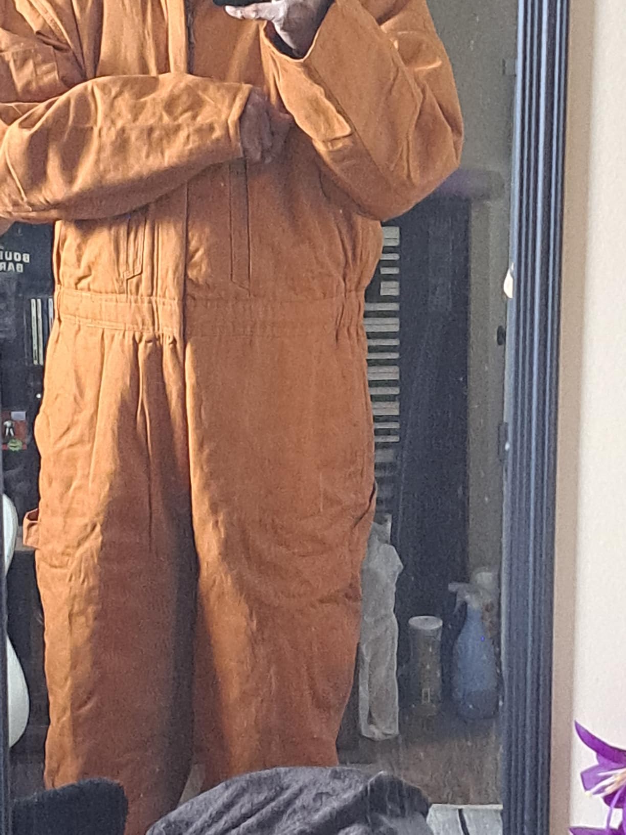 Bass Creek Outfitters Mens Coveralls - Durable Long Sleeve Work Wear Jump Suit Insulated Coveralls for Men with Pockets customer photo 2