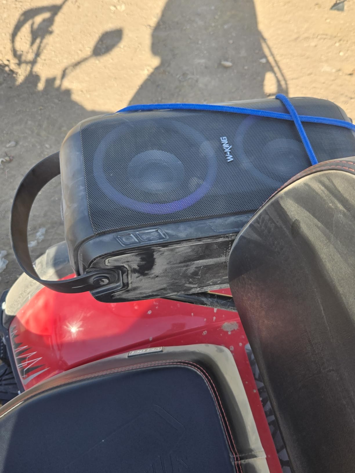W-KING Party Bluetooth Speaker Boom Box, 180W Max Large Loudest Wireless Outdoor Portable Speaker, 4 Drivers with 2*4.04'' Subwoofer, 80W HD 115dB Pulse Deep Bass, IPX5/24H/EQ customer photo 2