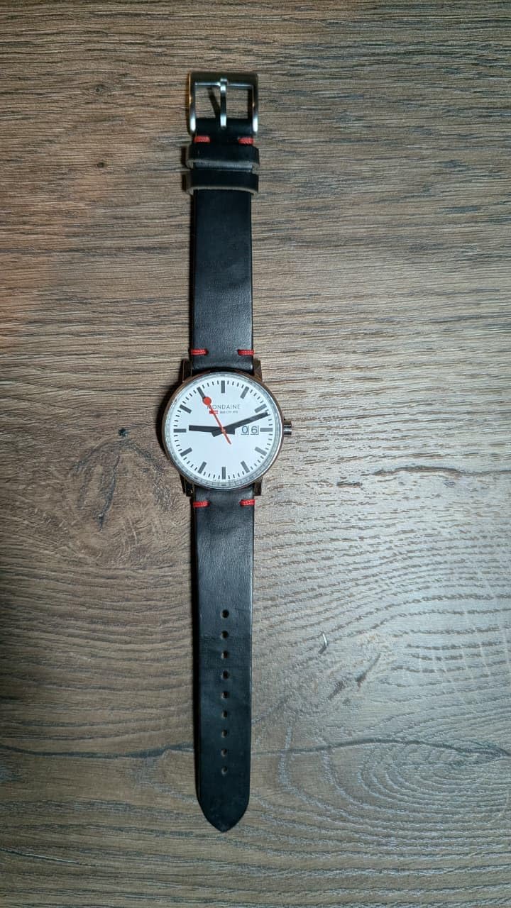 torbollo Soft Horween Leather Watch Bands for Men, Quick Release Handmade Watch Strap Soft Vintage Replacement customer photo 1