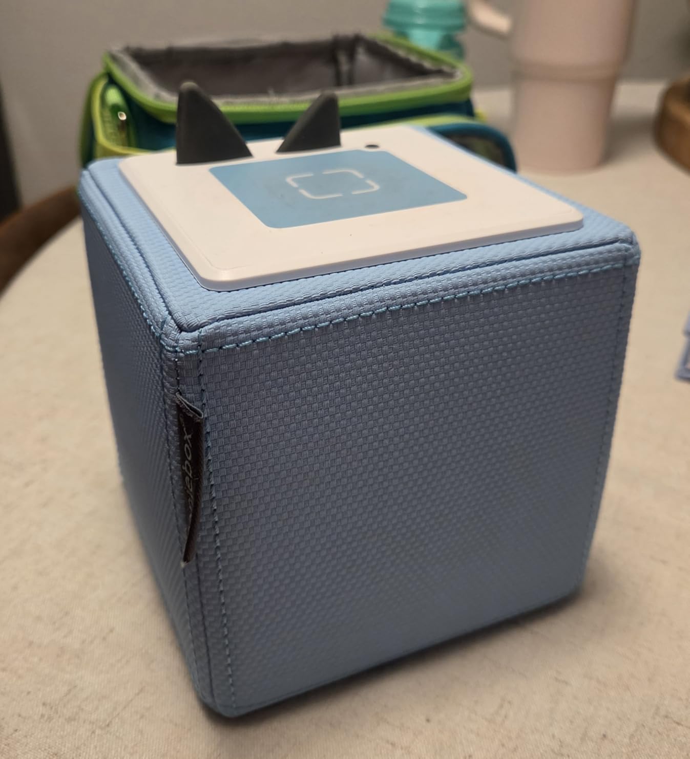 Toniebox Audio Player Starter Set with Playtime Puppy - Listen, Learn, and Play - Light Blue customer photo 2