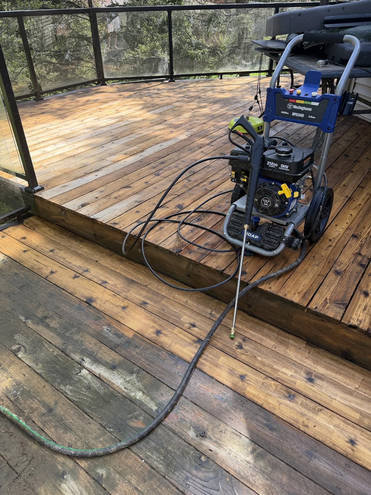 Westinghouse WPX3400 Gas Pressure Washer, 3400 PSI and 2.6 GPM, Onboard Soap Tank, Spray Gun and Wand, 5 Nozzle Set customer photo 1