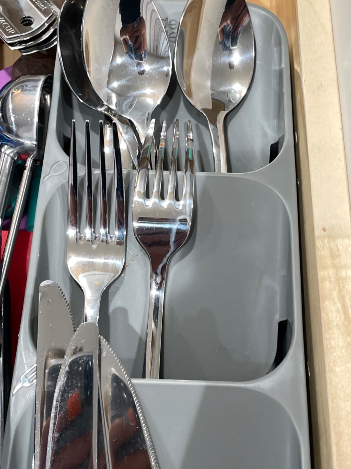 LIANYU 18/10 Stainless Steel Flatware Service for 12, 60-Piece Silverware Cutlery Tableware Set for Restaurant Wedding, Dishwasher Safe, Mirror Polished customer photo 2
