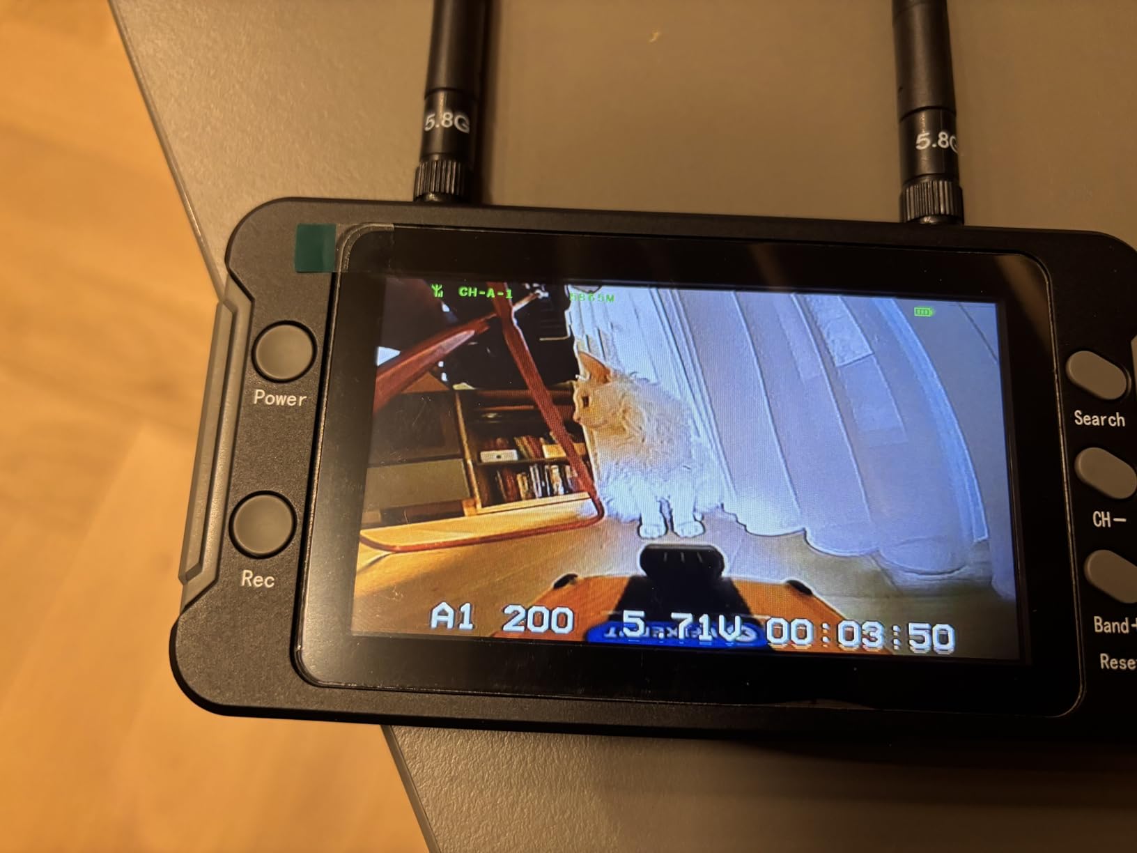 SoloGood FPV Monitor 4.3inch with DVR 5.8Ghz 40CH 800 x 480 IPS Drone Receiver Monitor for FPV Drone RC Cars customer photo 1