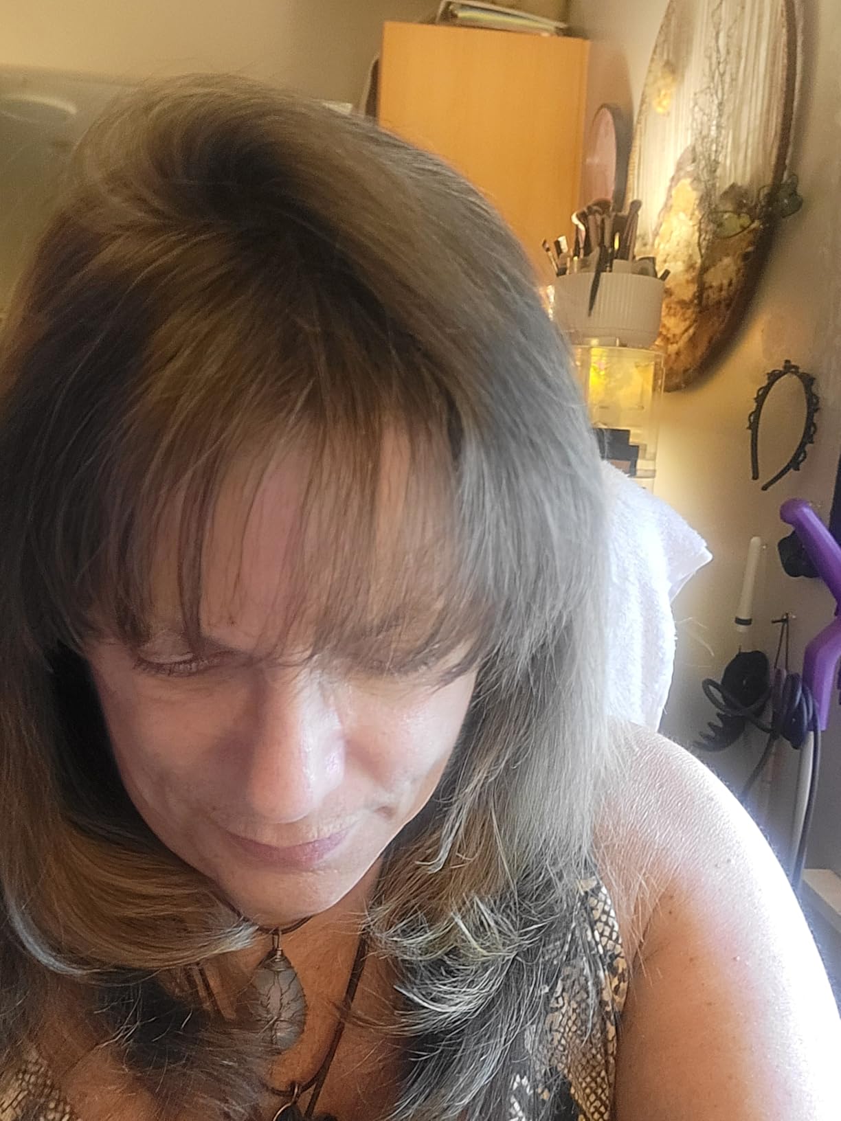 REVLON One-Step Hair Dryer and Styler - Root Booster Round Brush for Styling, Dryer Brush for Fast and Easy Salon-Quality Blowout, More Shine and Less Frizz (1-1/2 in) customer photo 1