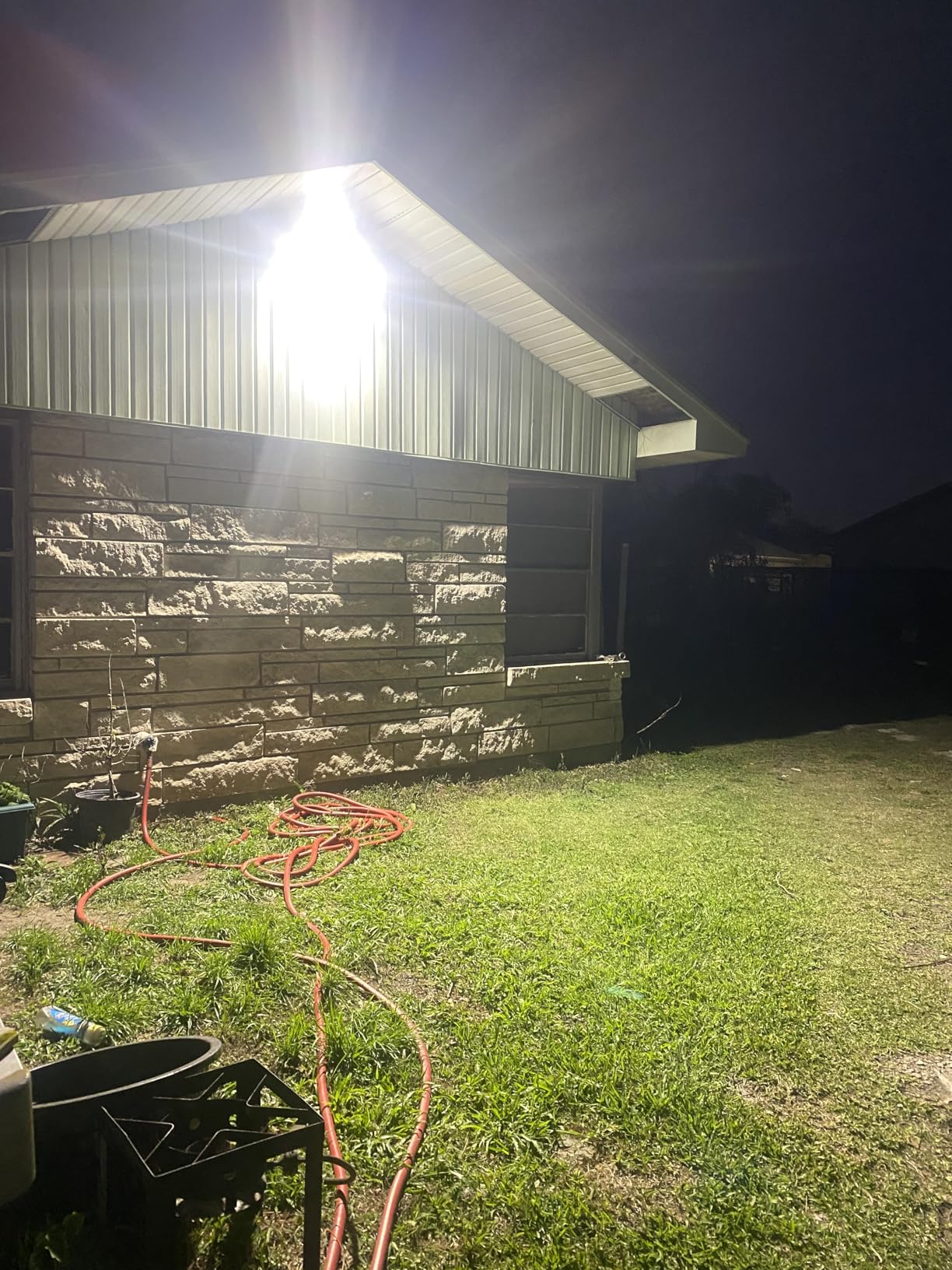HYPERLITE LED Wall Pack Light 120W with Dusk to Dawn Photocell and Glass Lens LED Security Flood Commercial and Industrial Outdoor LED Wall Lights Out Door for House Warehouses UL Listed customer photo 1