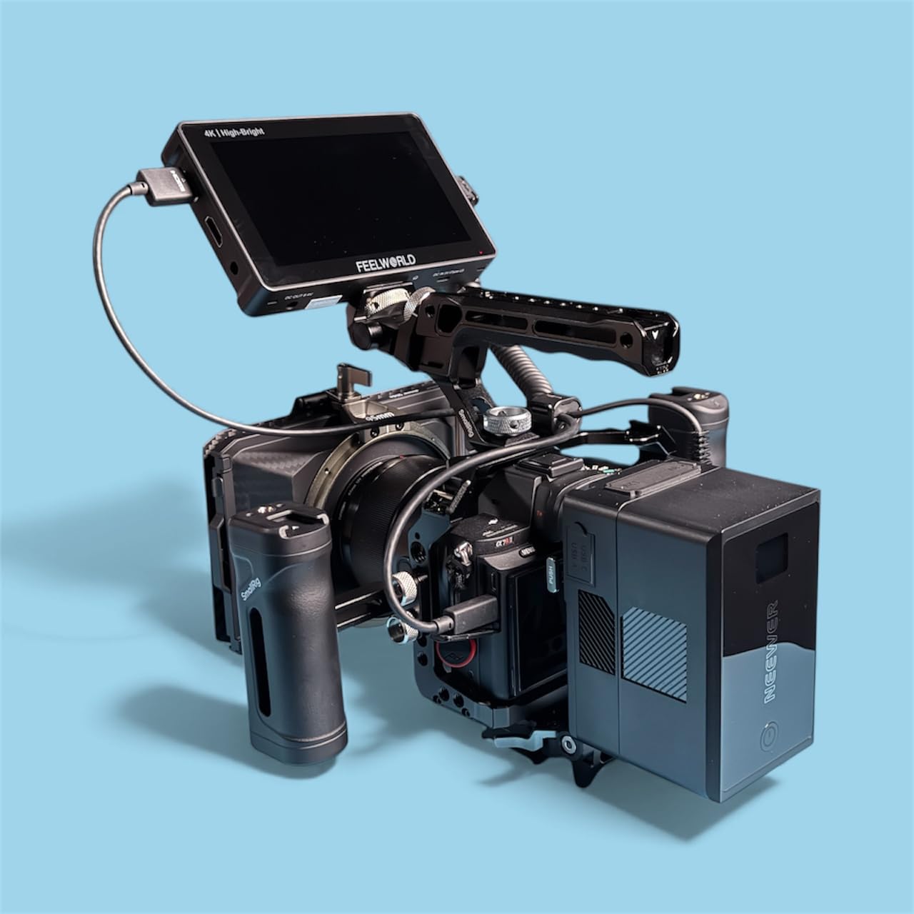 SmallRig Mini Matte Box Lite with Carbon Fiber Top Flag, Compatible with 67mm/72mm/77mm/82mm Lenses for DSLR and Mirrorless Camera customer photo 2