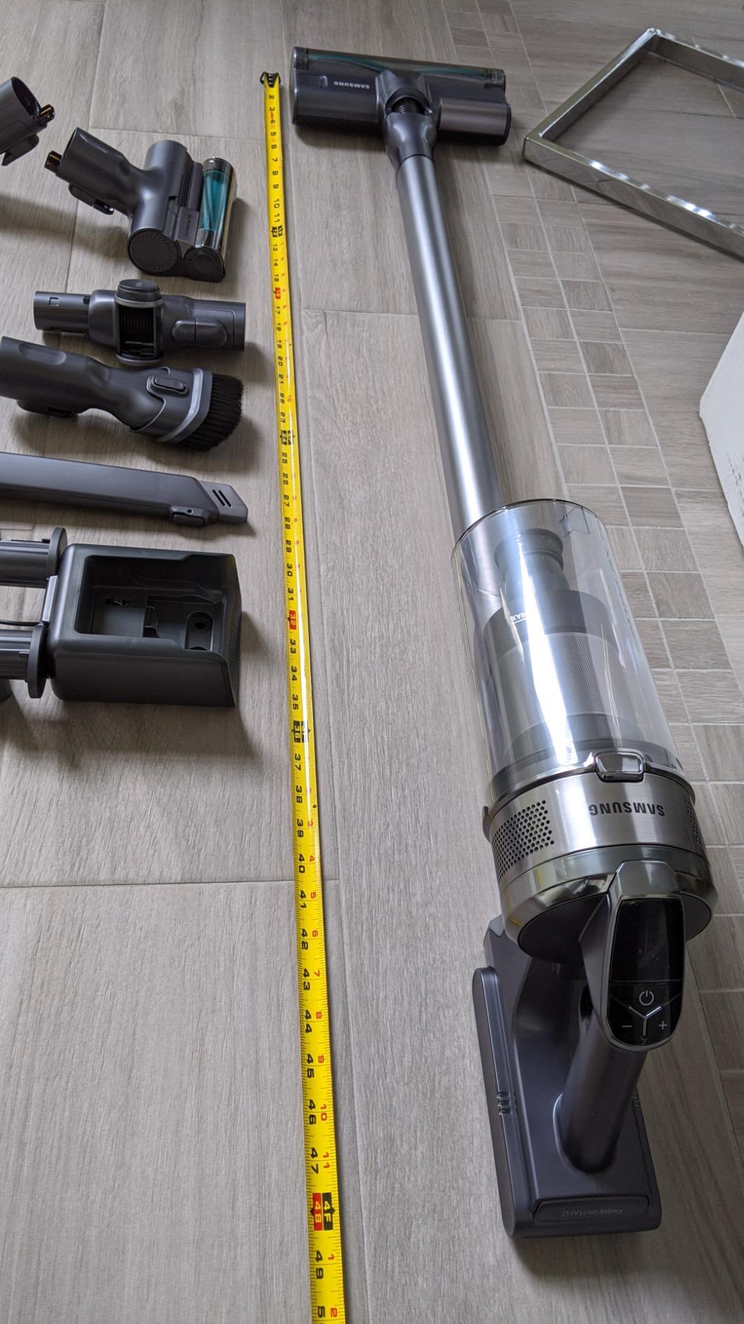 Samsung Jet 75 Pet Cordless Stick Vacuum Cleaner, Lightweight w/ Turbo Brush, Mini Motorized Tool, Removable Battery, Powerful Cleaning for Hardwood Floors, Carpets, Area Rugs, VS20T7512N7/AA, Silver customer photo 1