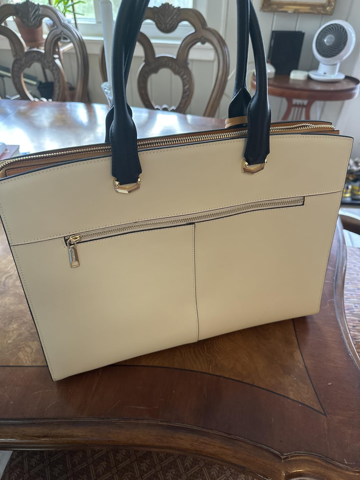Briefcase for Women 15.6 Inch Genuine Leather Laptop Briefcase Shoulder Work Tote Bag Purse customer photo 2