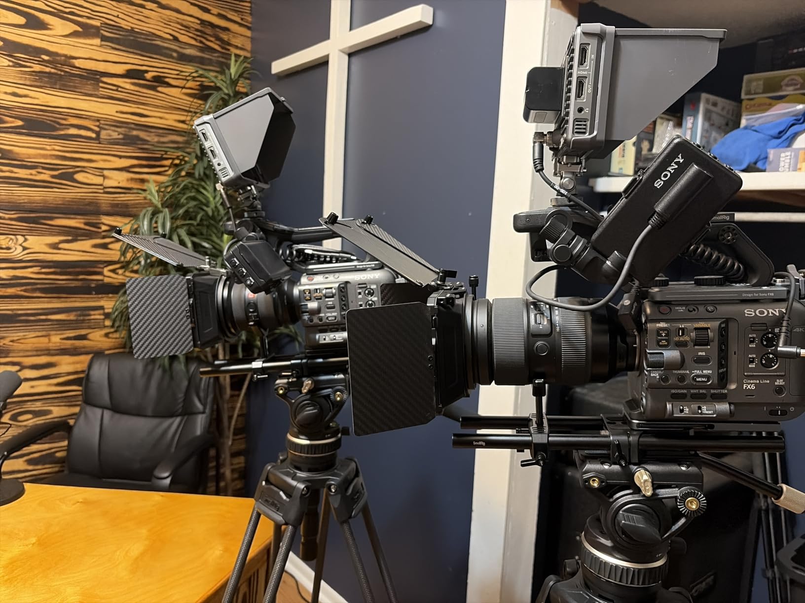 SmallRig Mini Matte Box Pro Flag Kit with Two 4 x 5.65 Filter Frame, Modular Anti-Glare System with 67/72/77/82-95mm Adapter Ring, Carbon Fiber Lightweight Design customer photo 2