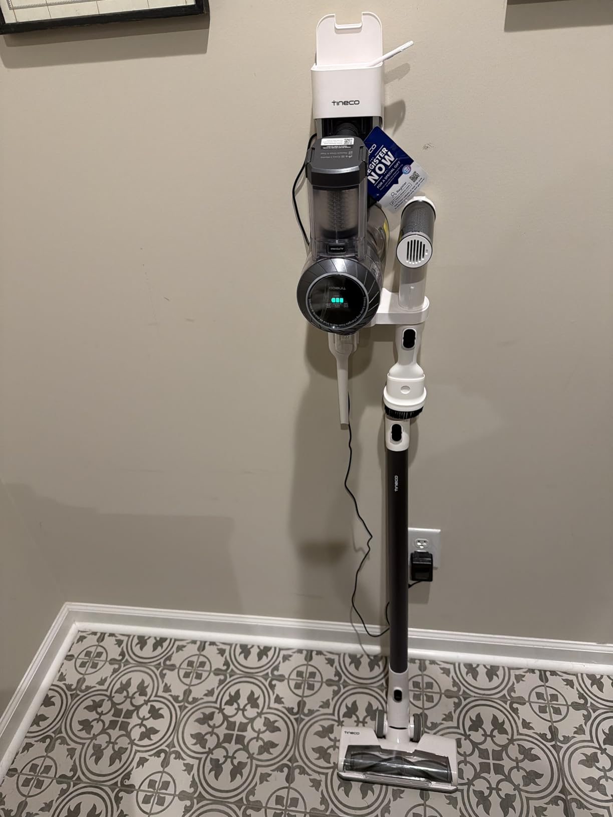 Tineco Pure ONE S15 Essentials Cordless Vacuum Cleaner, Stick Vacuum Rechargeable with Anti-Tangle Brush, LED Headlights for Hard Floor, Pet Hair and Home Cleaning customer photo 2