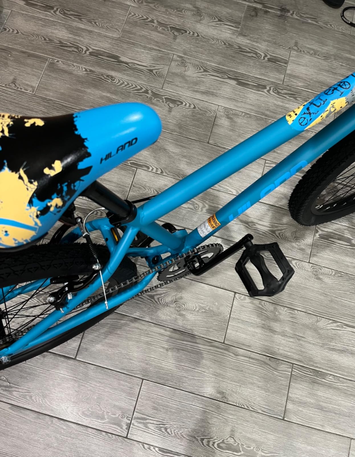 Hiland 24 26 inch BMX Bike for Teen Bike and Adult Bikes, Beginner to Advanced Riders with 2 Pegs, Multiple Colors customer photo 1