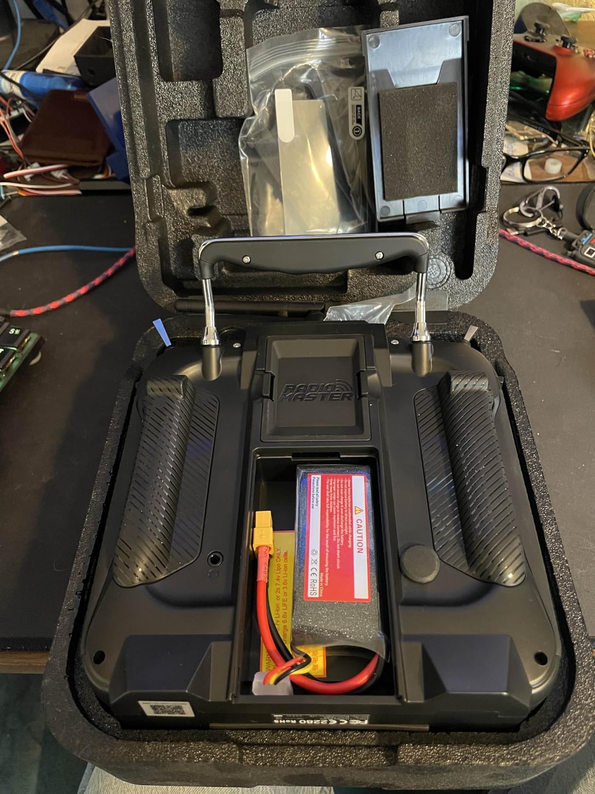 RadioMaster TX16S Mark II 2.4GHz 16 Channel EdgeTX Radio Transmitter Mode 2 (ELRS w/Hall Gimbals) customer photo 1