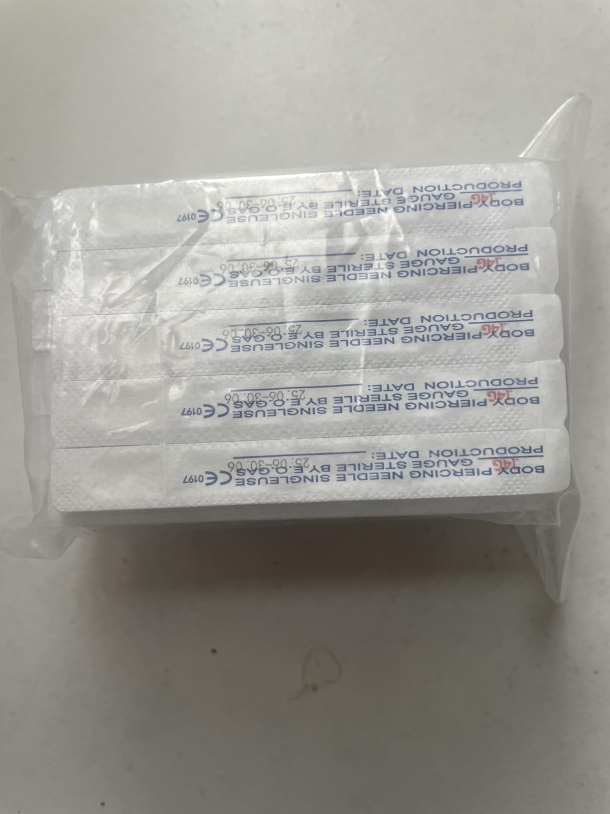 Piercing Needles Kit 100pcs - Mixed 12G 14G 16G 18G 20G Hollow Jewelry Needles, Tri-Bevel Tips, 316L Stainless Steel for Ear Nose Lip Cartilage Piercing Supplies customer photo 1